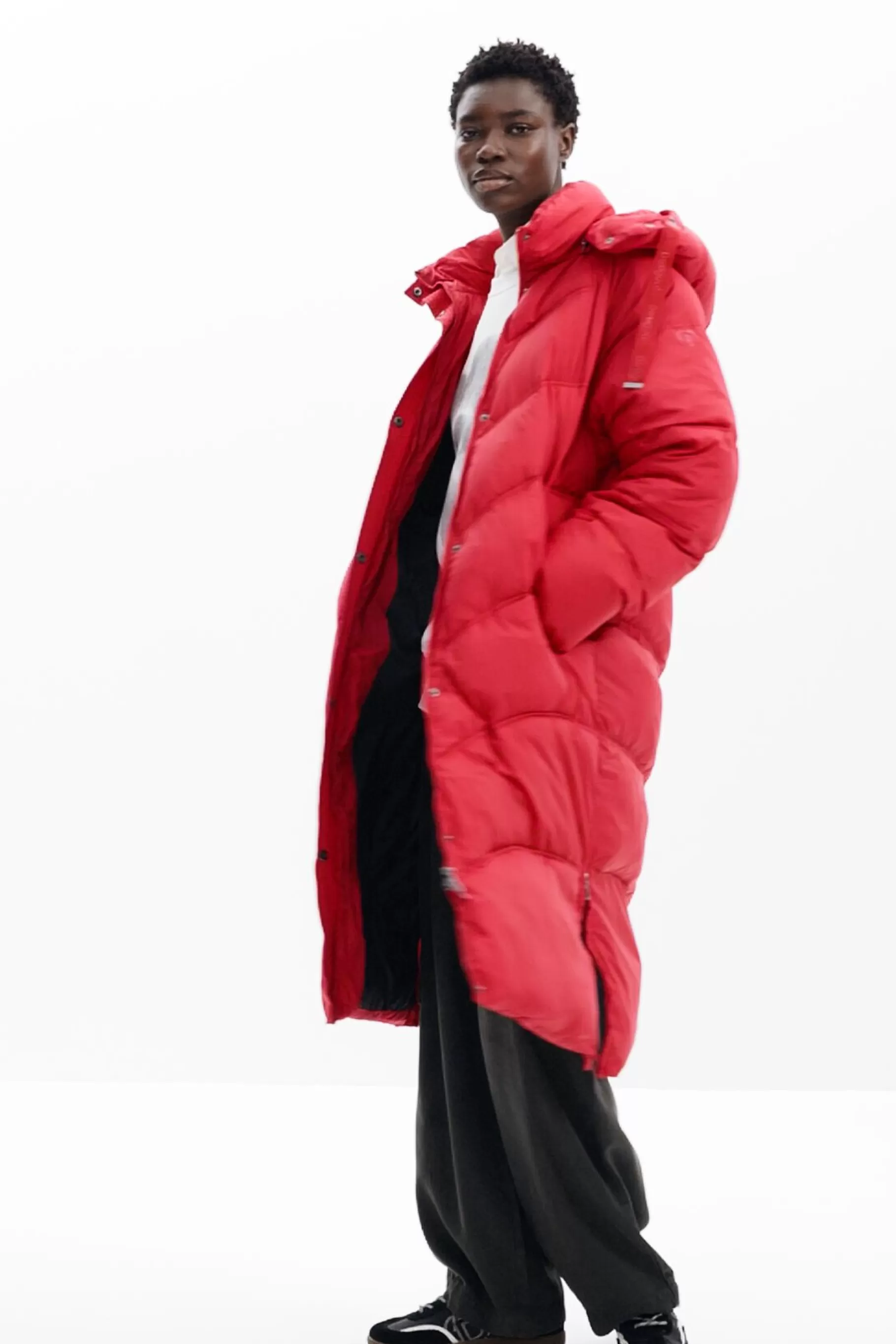 Desigual Abrigo largo acolchado*Mujer Abrigos Y Chaquetas