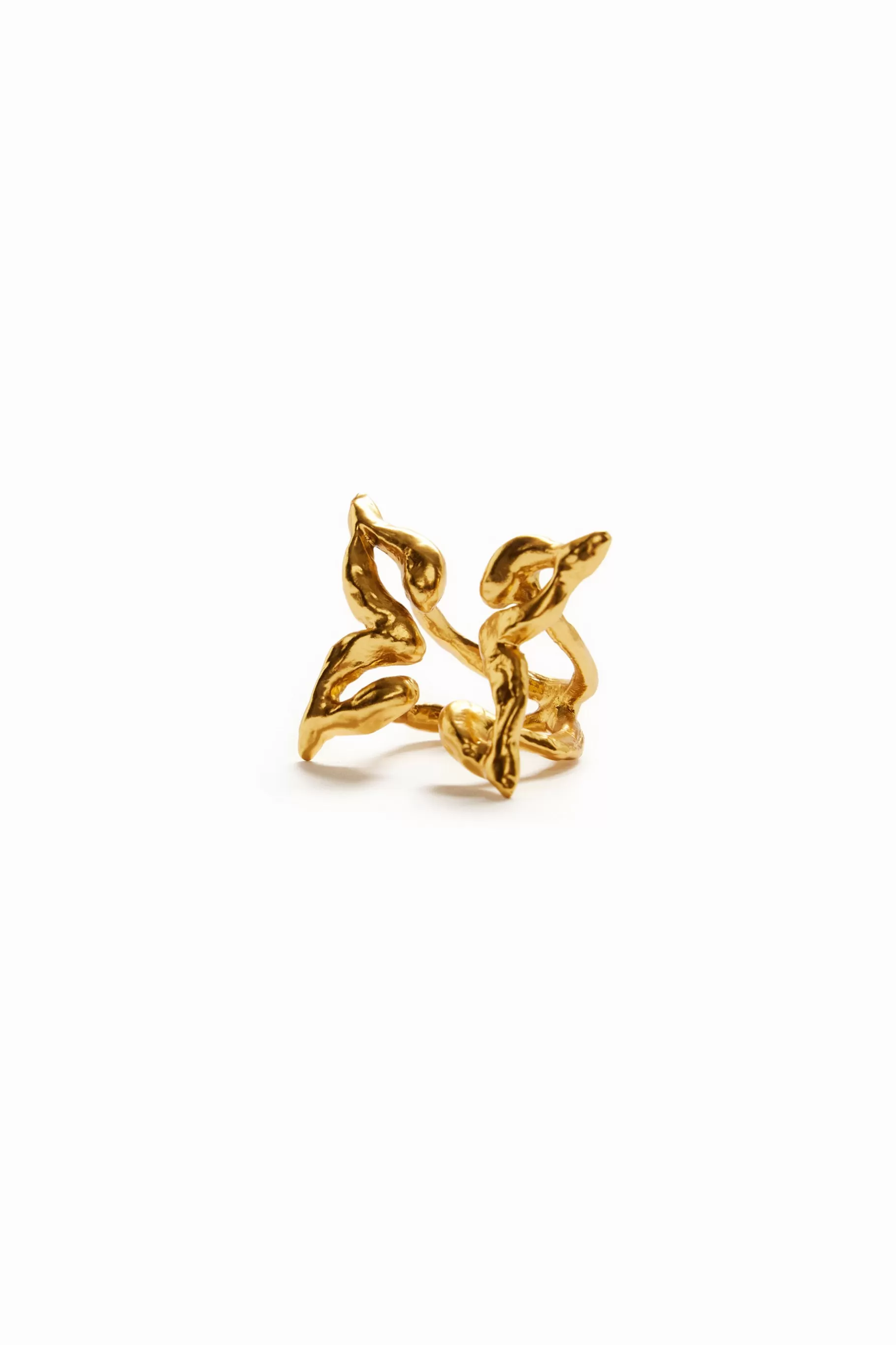 Desigual Anillo mariposa baño oro Zalio*Mujer Joyería