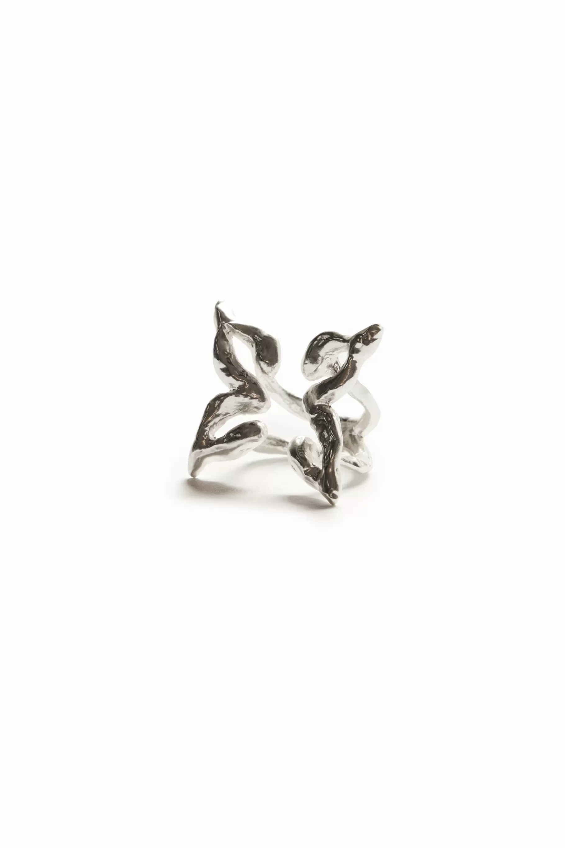 Desigual Anillo mariposa baño plata Zalio*Mujer Joyería