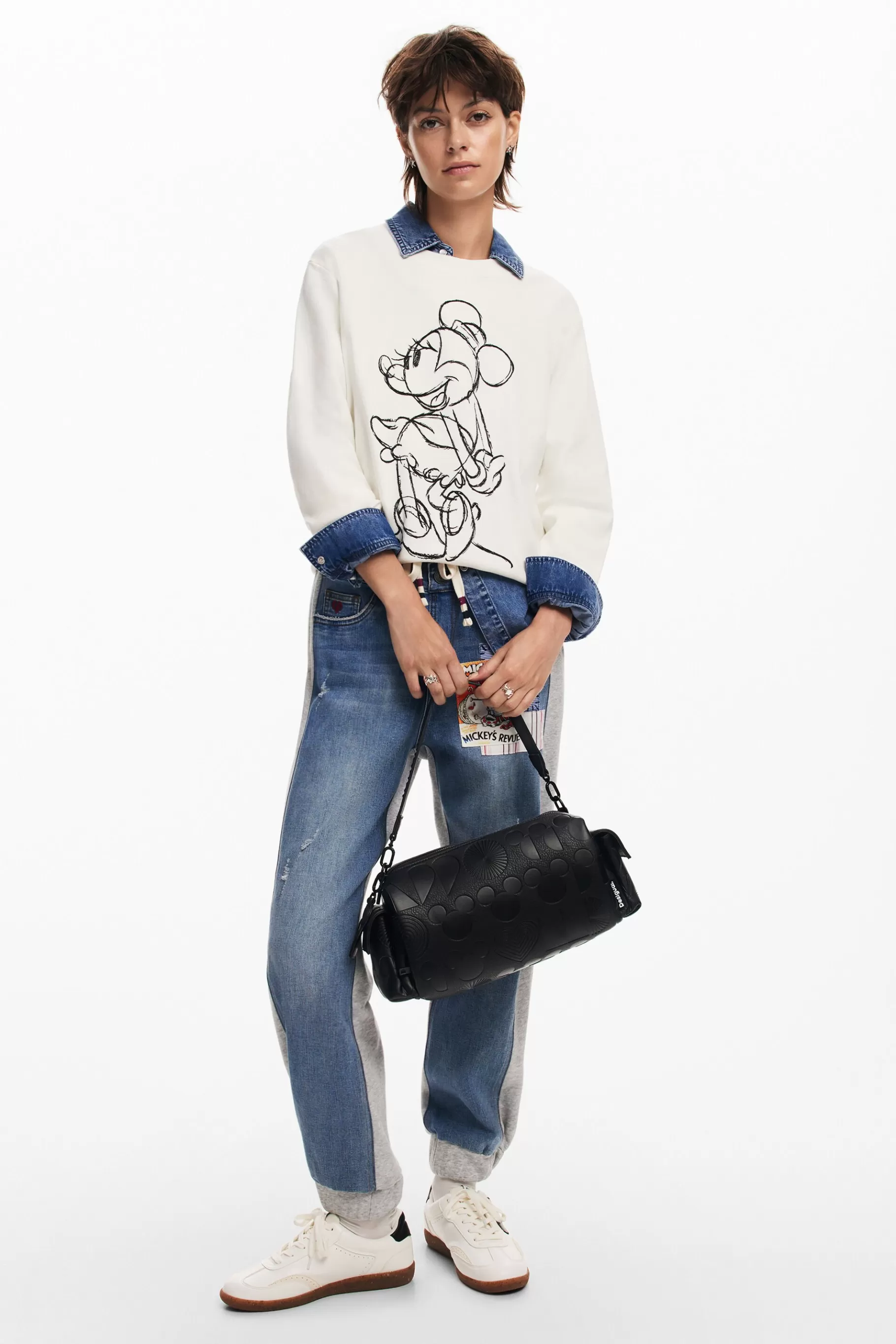 Desigual Bolso de mano Mickey Mouse*Mujer Bolsos