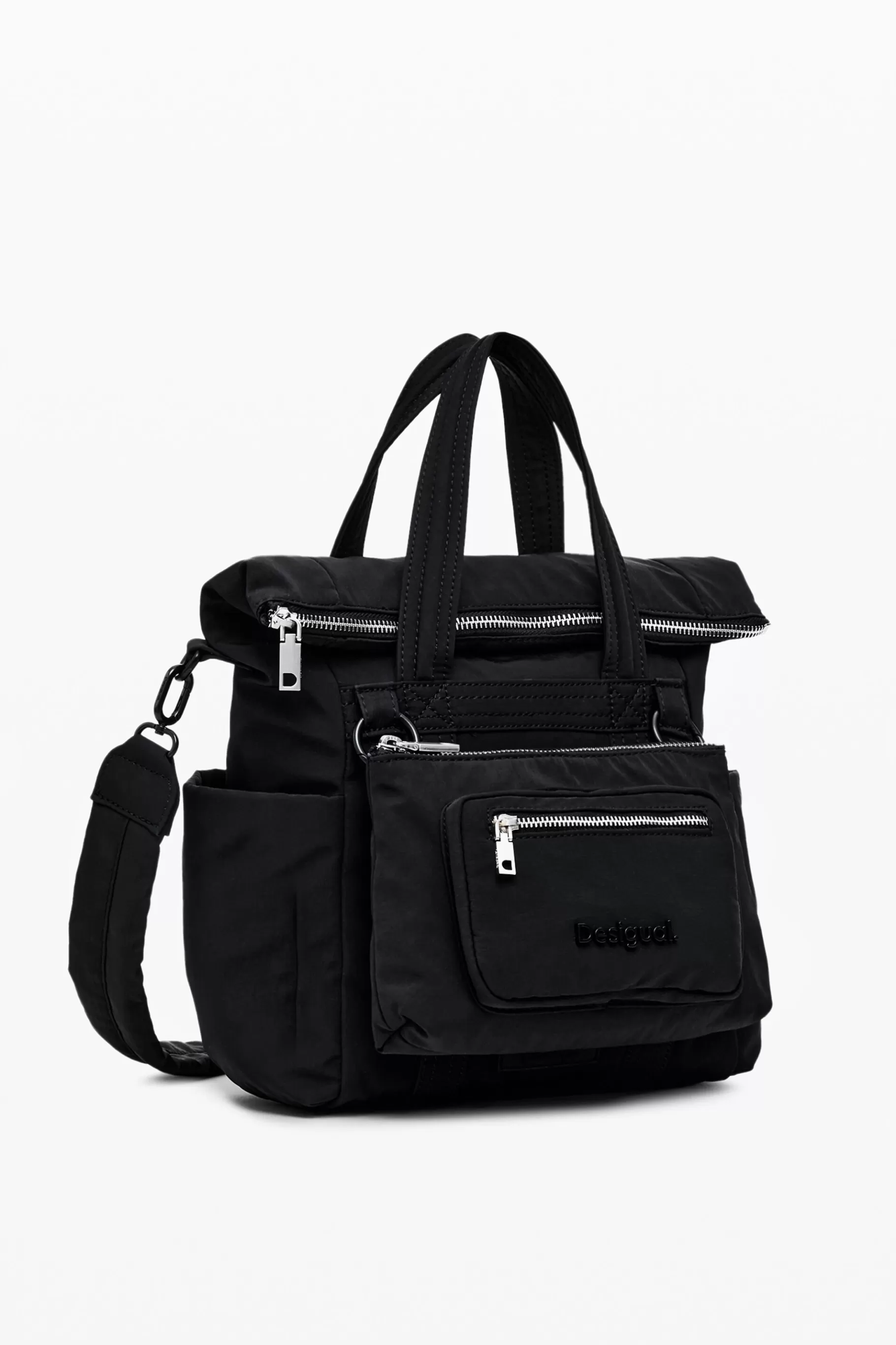 Desigual Bolso de mano multibolsillo nylon*Mujer Bolsos