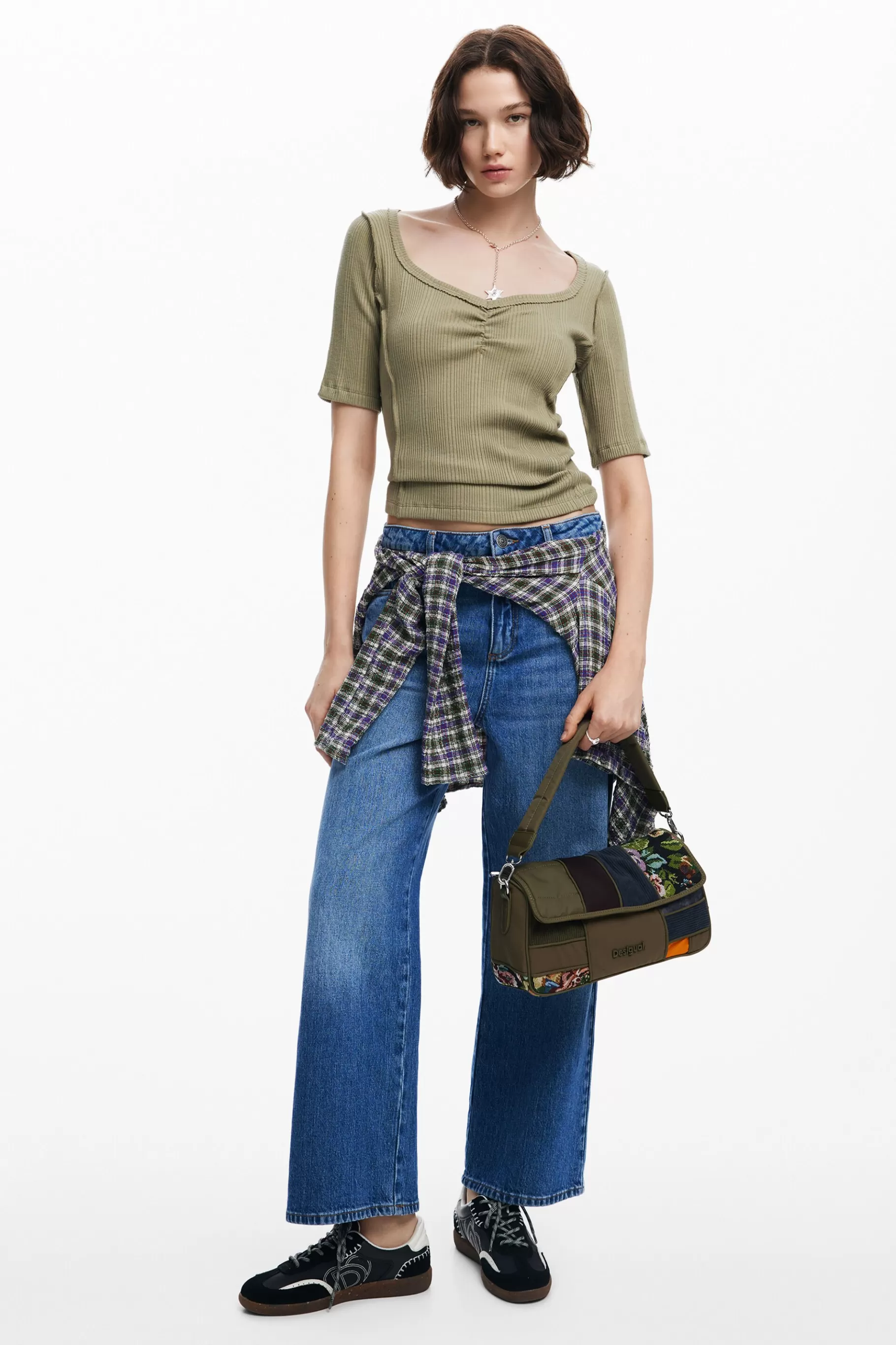 Desigual Bolso de mano patch*Mujer Bolsos
