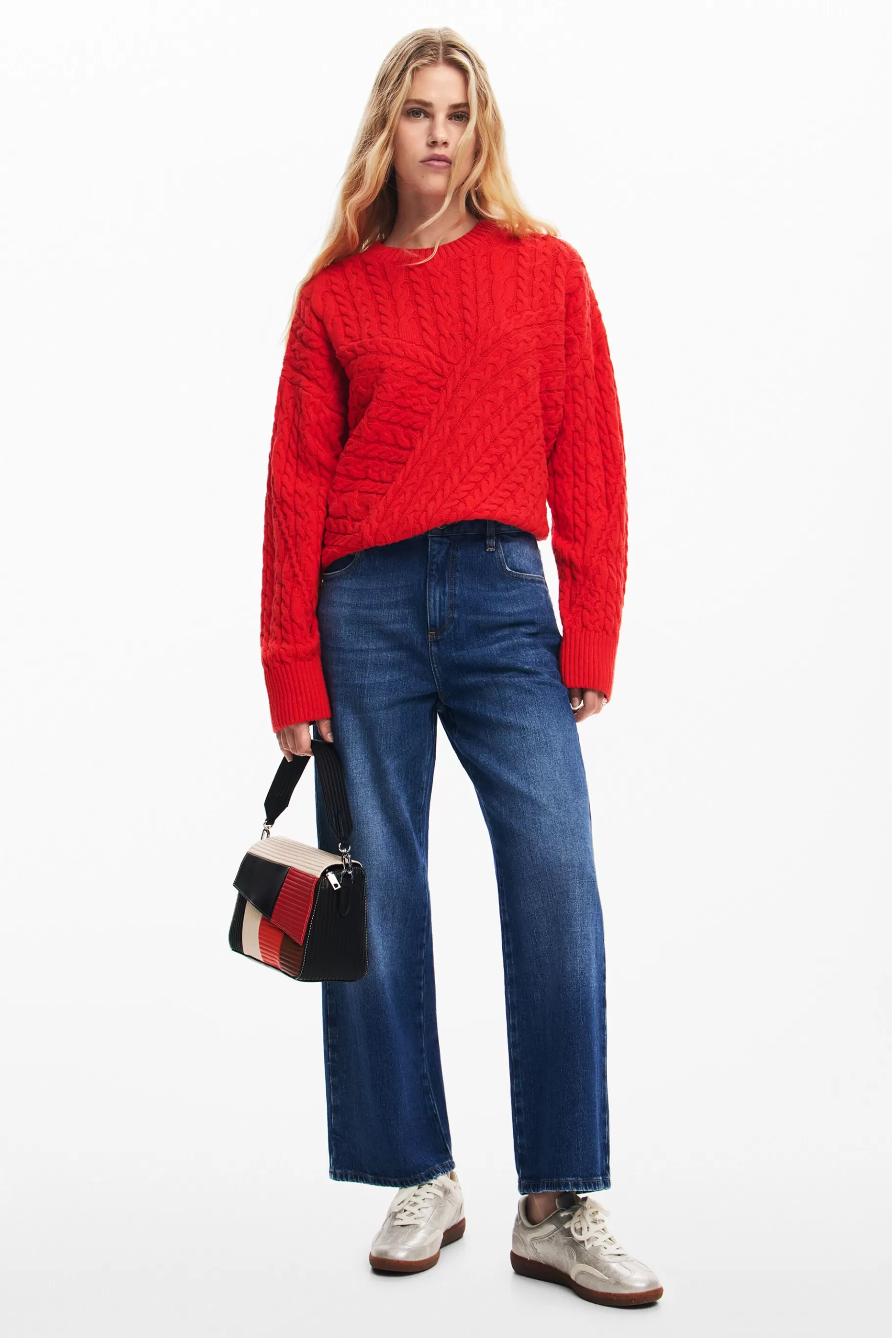 Desigual Bolso de mano texturas*Mujer Bolsos