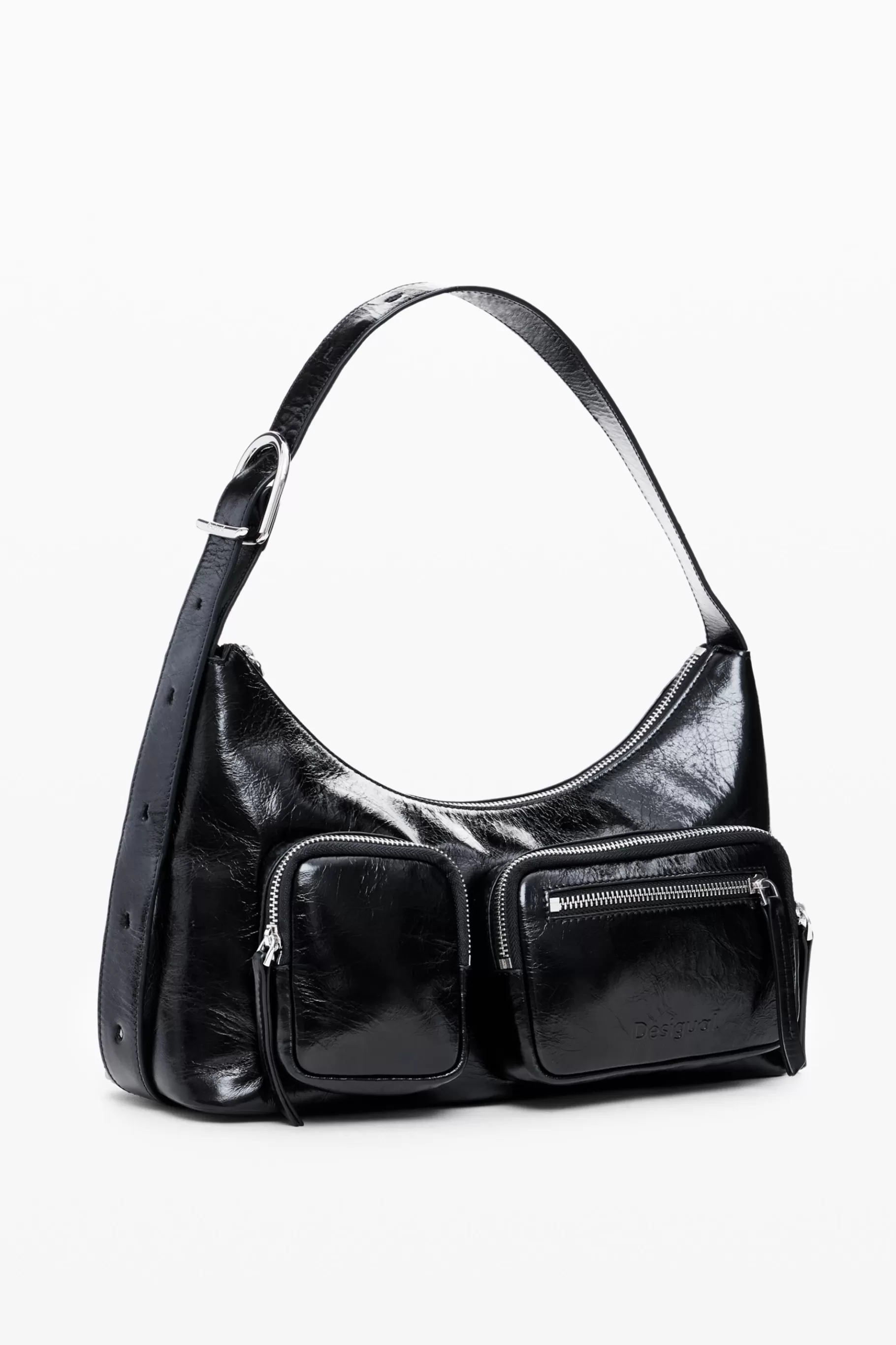 Desigual Bolso piel bolsillos*Mujer Bolsos | Bolsos De Piel
