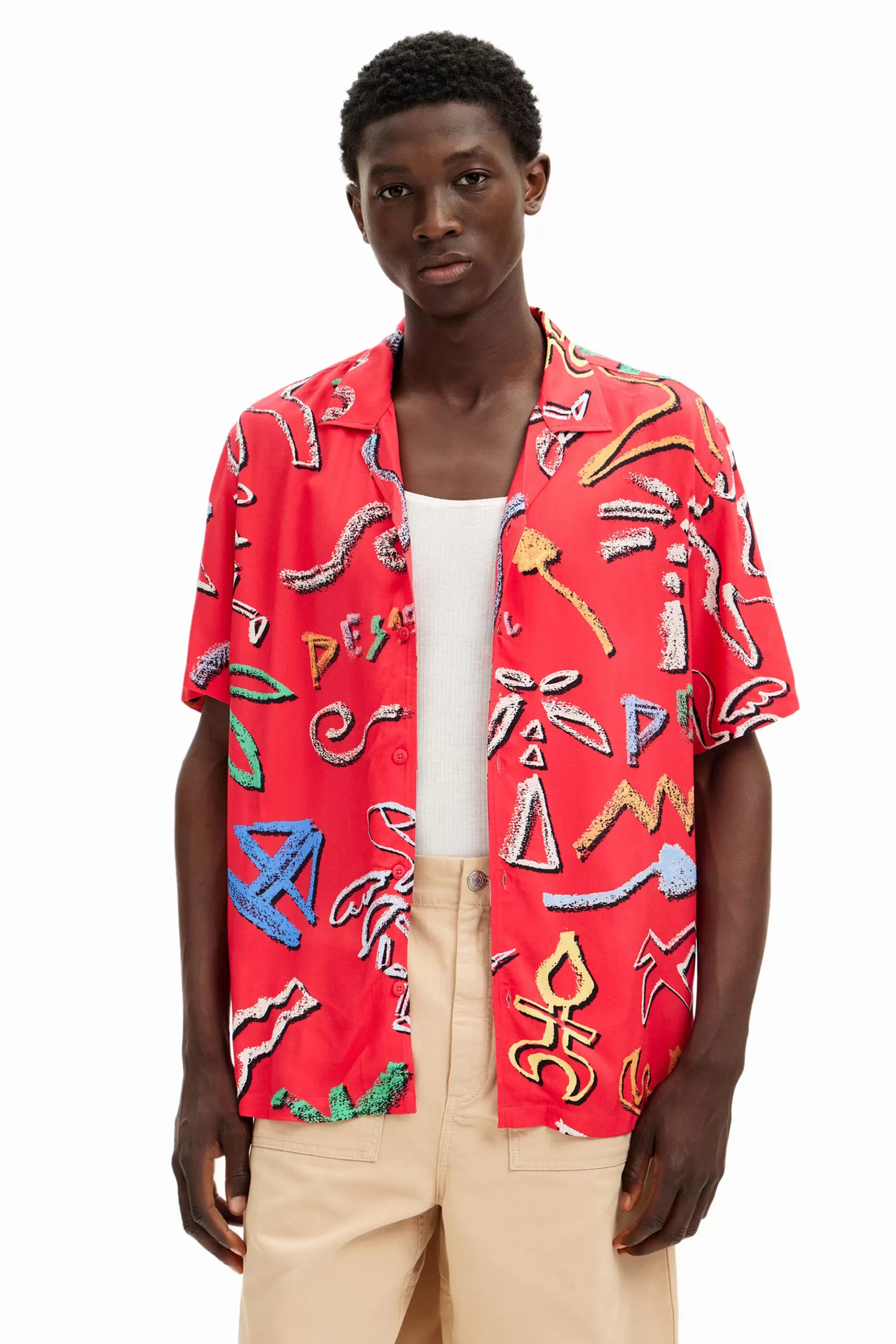 Desigual Camisa motivos artísticos*Hombre Camisetas | Camisas
