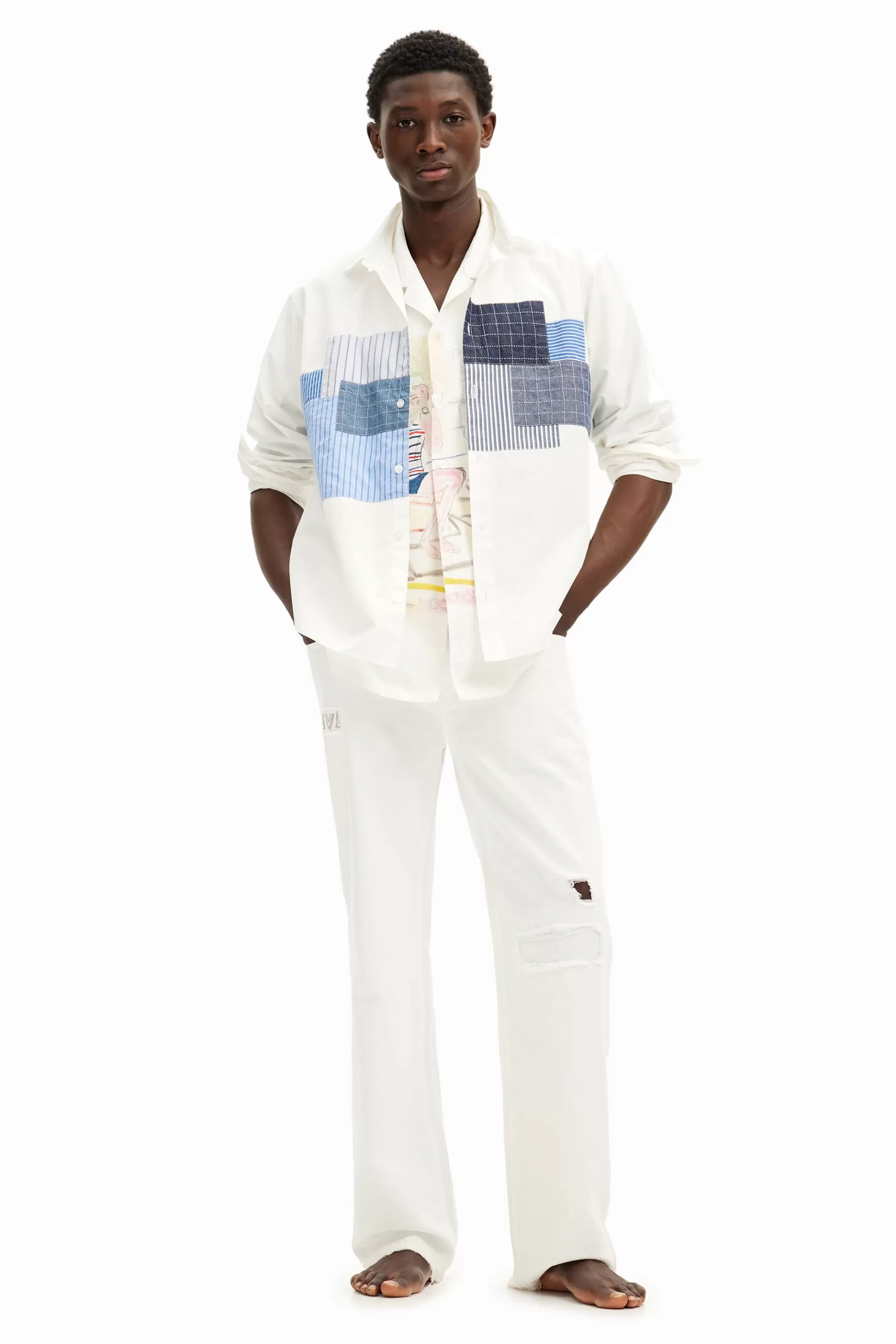 Desigual Camisa parches*Hombre Camisetas | Camisas