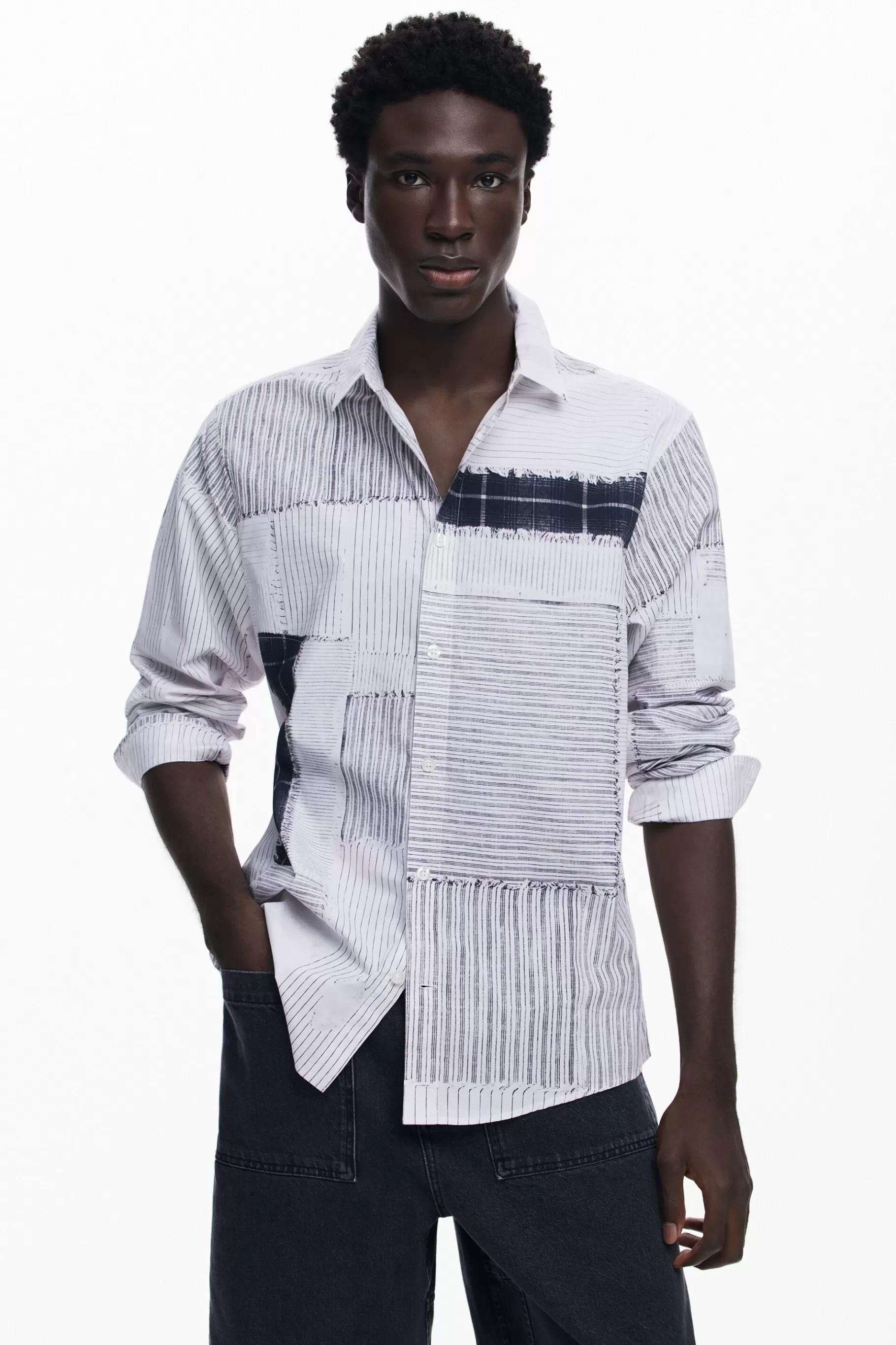 Desigual Camisa patchwork*Hombre Camisetas | Camisas