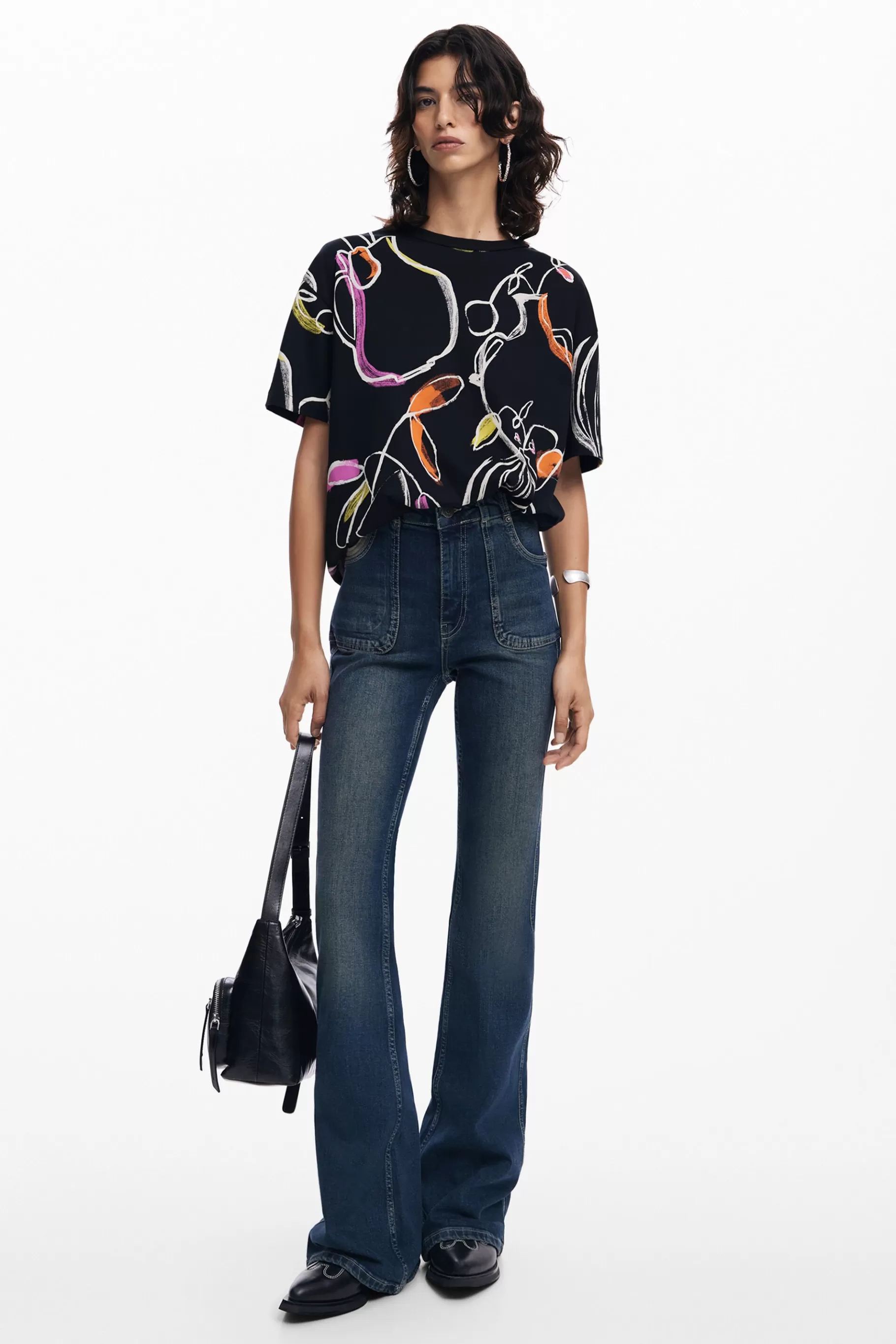 Desigual Camiseta arty*Mujer Camisas Y Blusas | Camisetas
