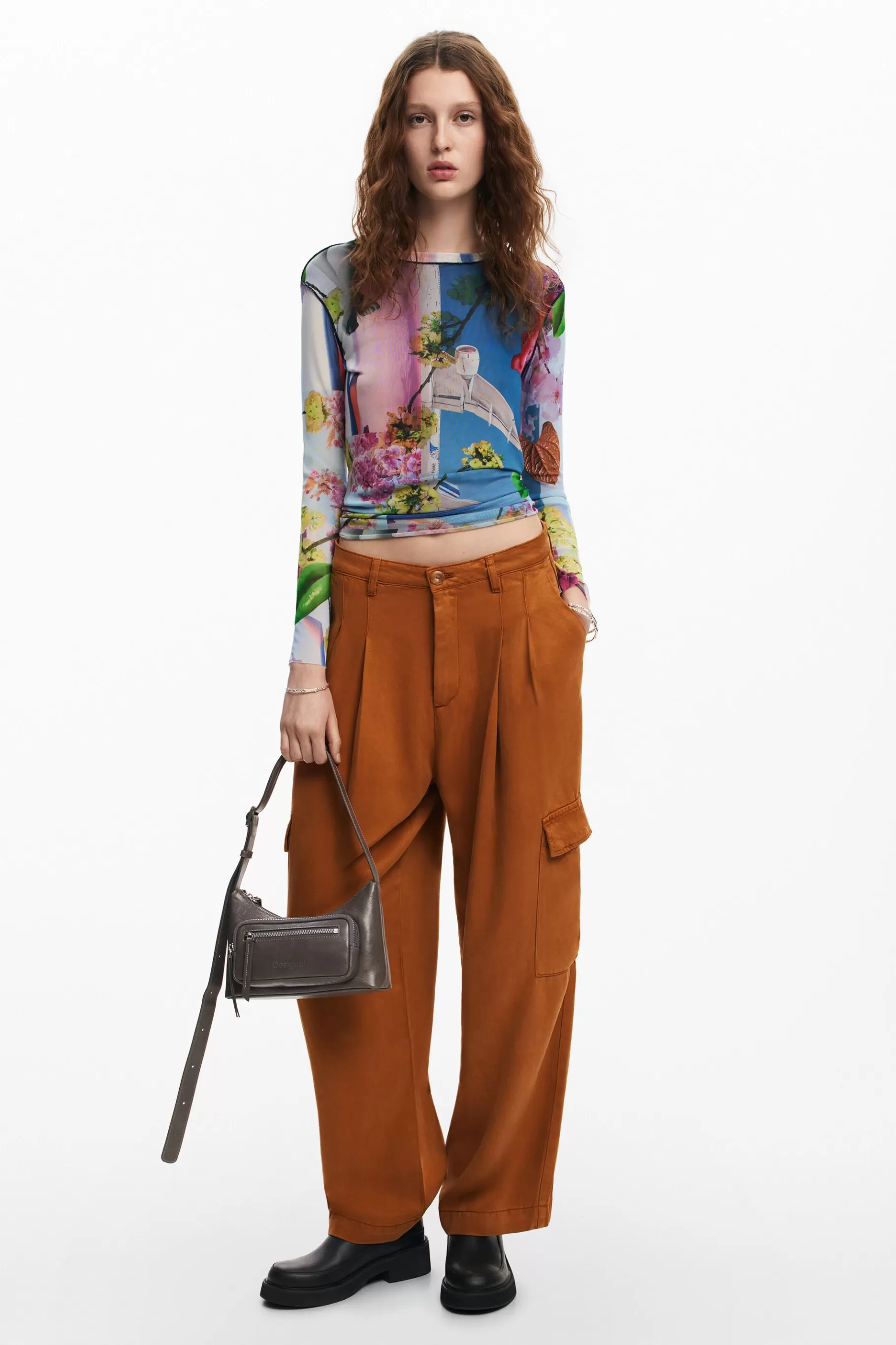 Desigual Camiseta estampada M. Christian Lacroix*Mujer Camisas Y Blusas | Camisetas