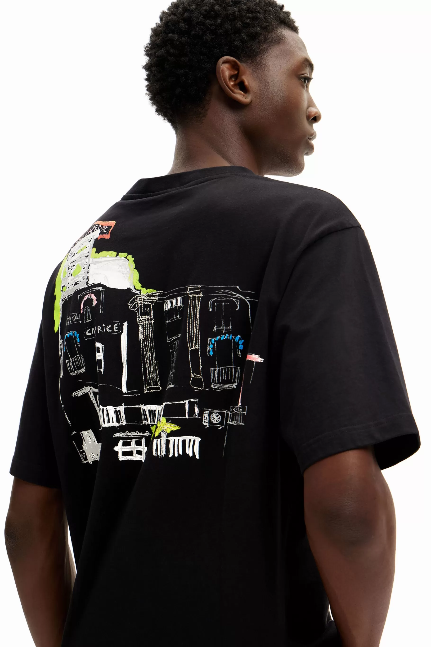 Desigual Camiseta ilustraciones*Hombre Camisetas