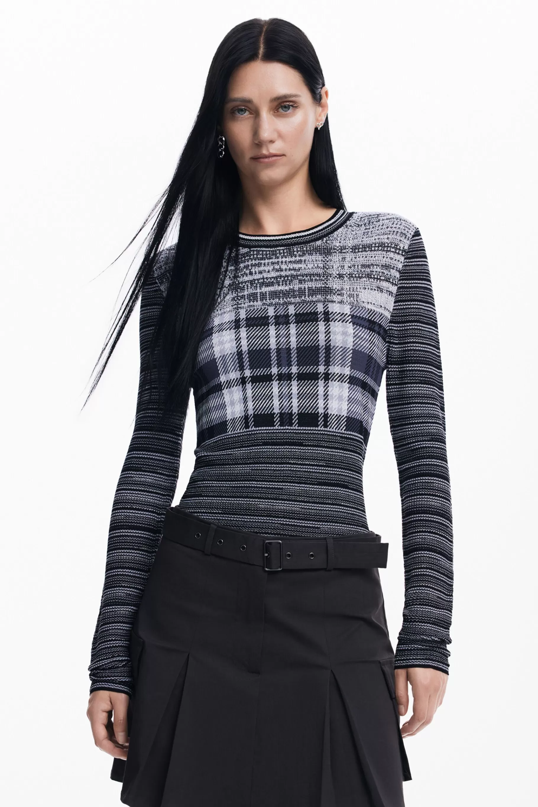 Desigual Camiseta jaspeada*Mujer Ropa De Punto | Camisas Y Blusas
