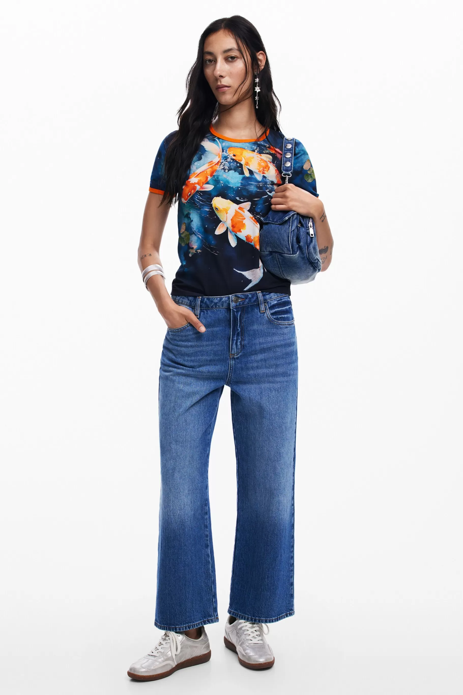 Desigual Camiseta Koi*Mujer Camisas Y Blusas | Camisetas