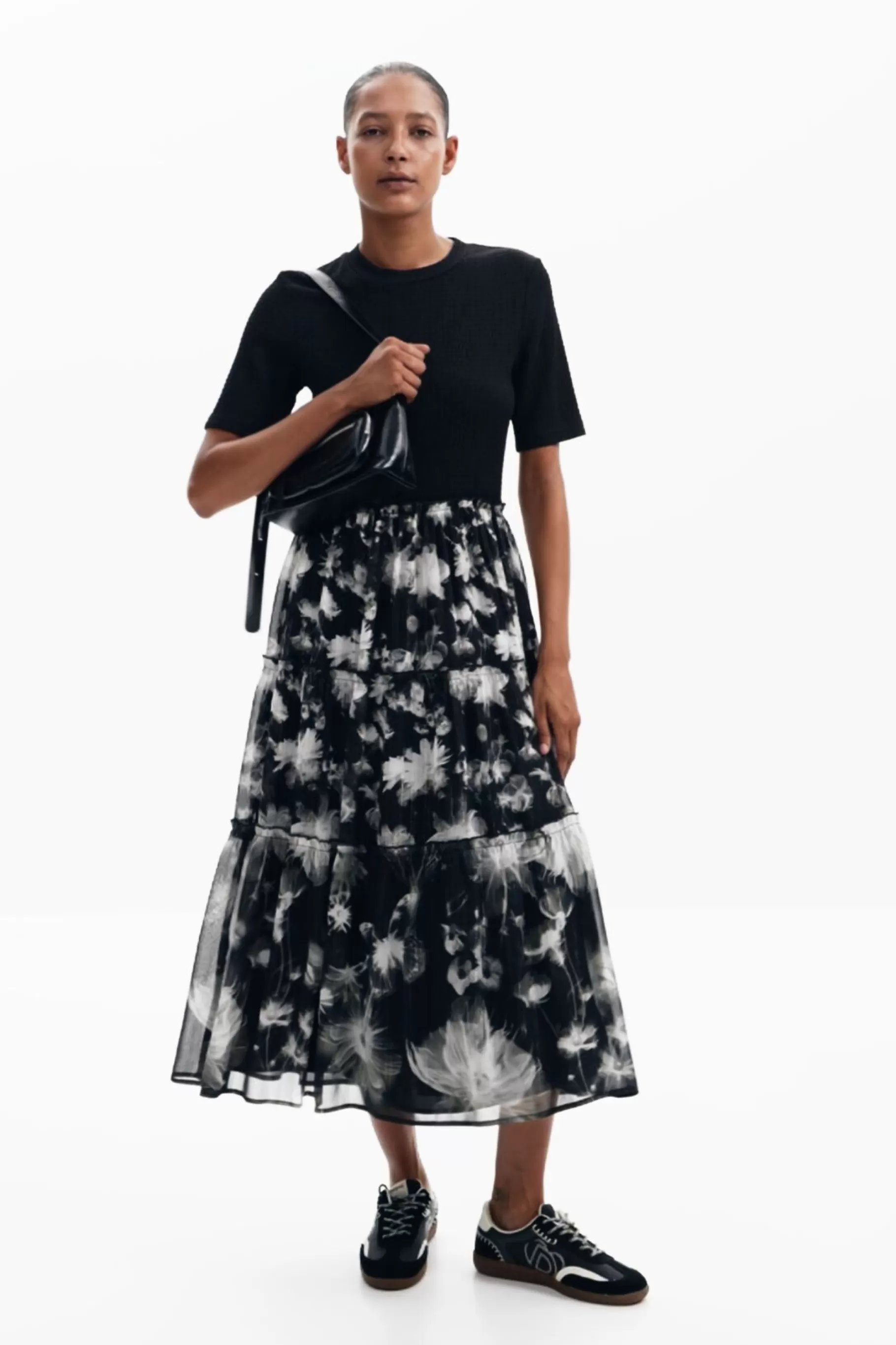 Desigual Camiseta lisa detalles*Mujer Camisas Y Blusas | Camisetas