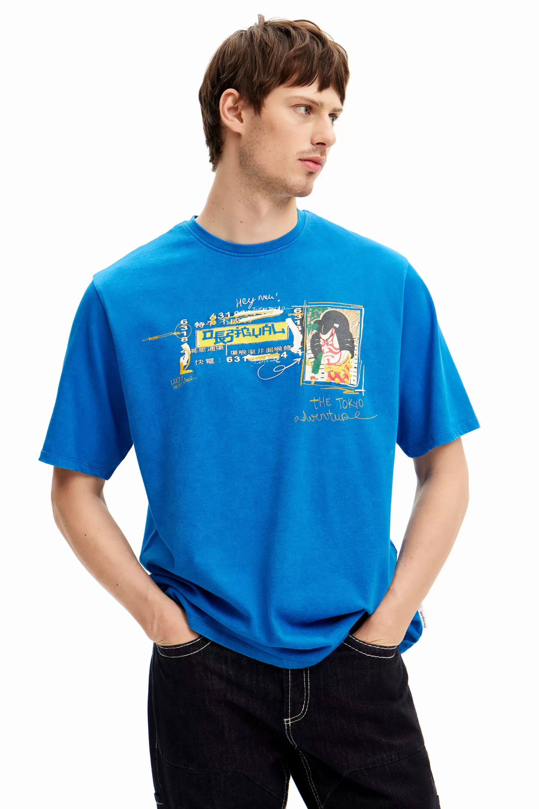 Desigual Camiseta manga corta ilustración*Hombre Camisetas