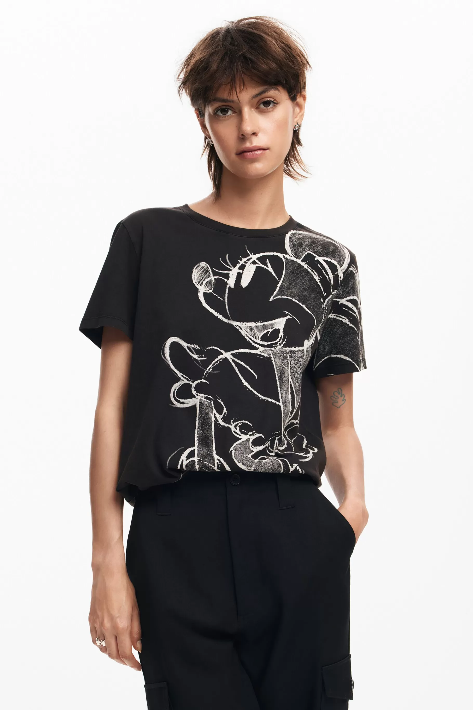 Desigual Camiseta Minnie Mouse*Mujer Camisas Y Blusas | Camisetas