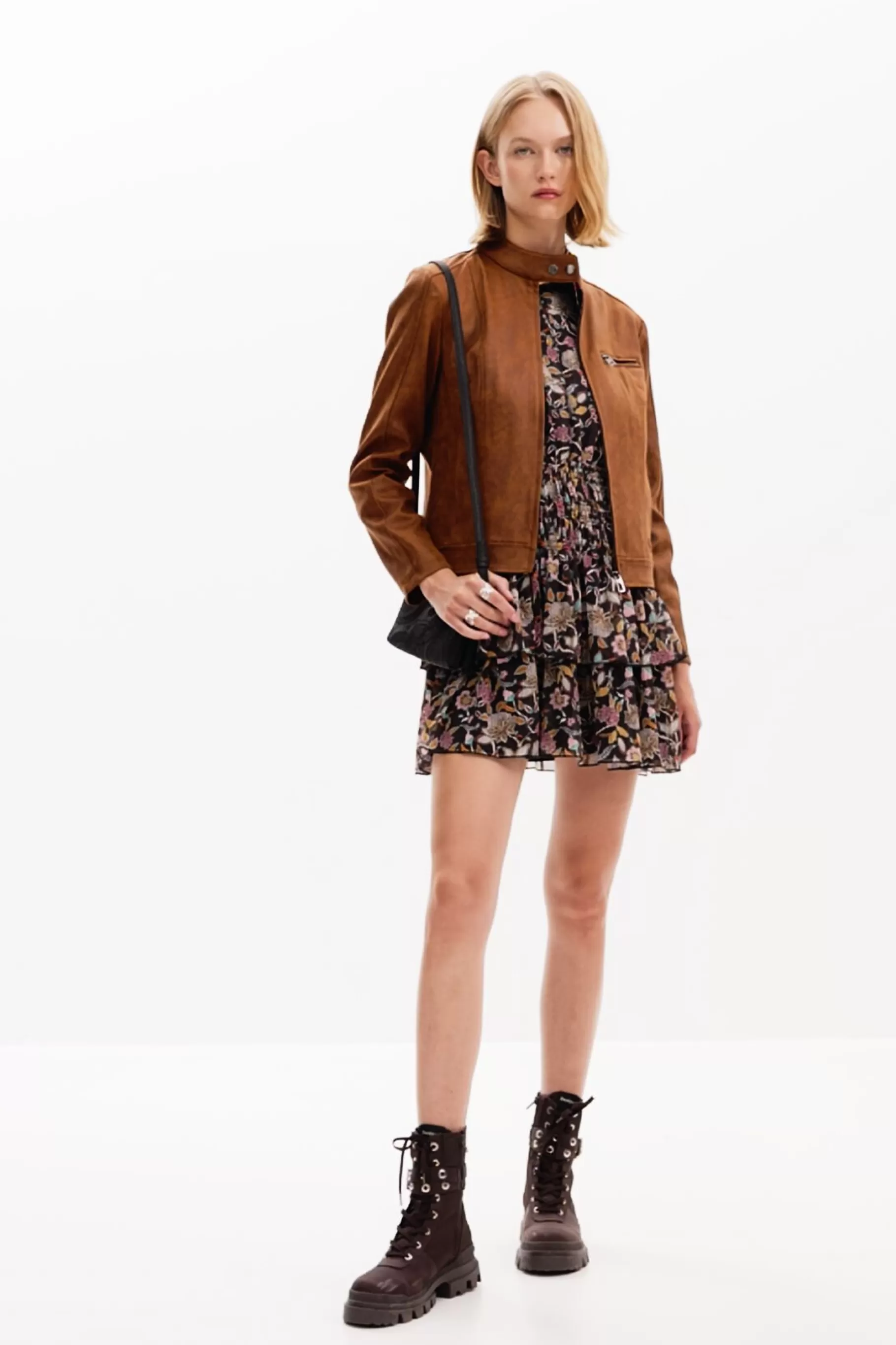Desigual Chaqueta biker regular*Mujer Abrigos Y Chaquetas
