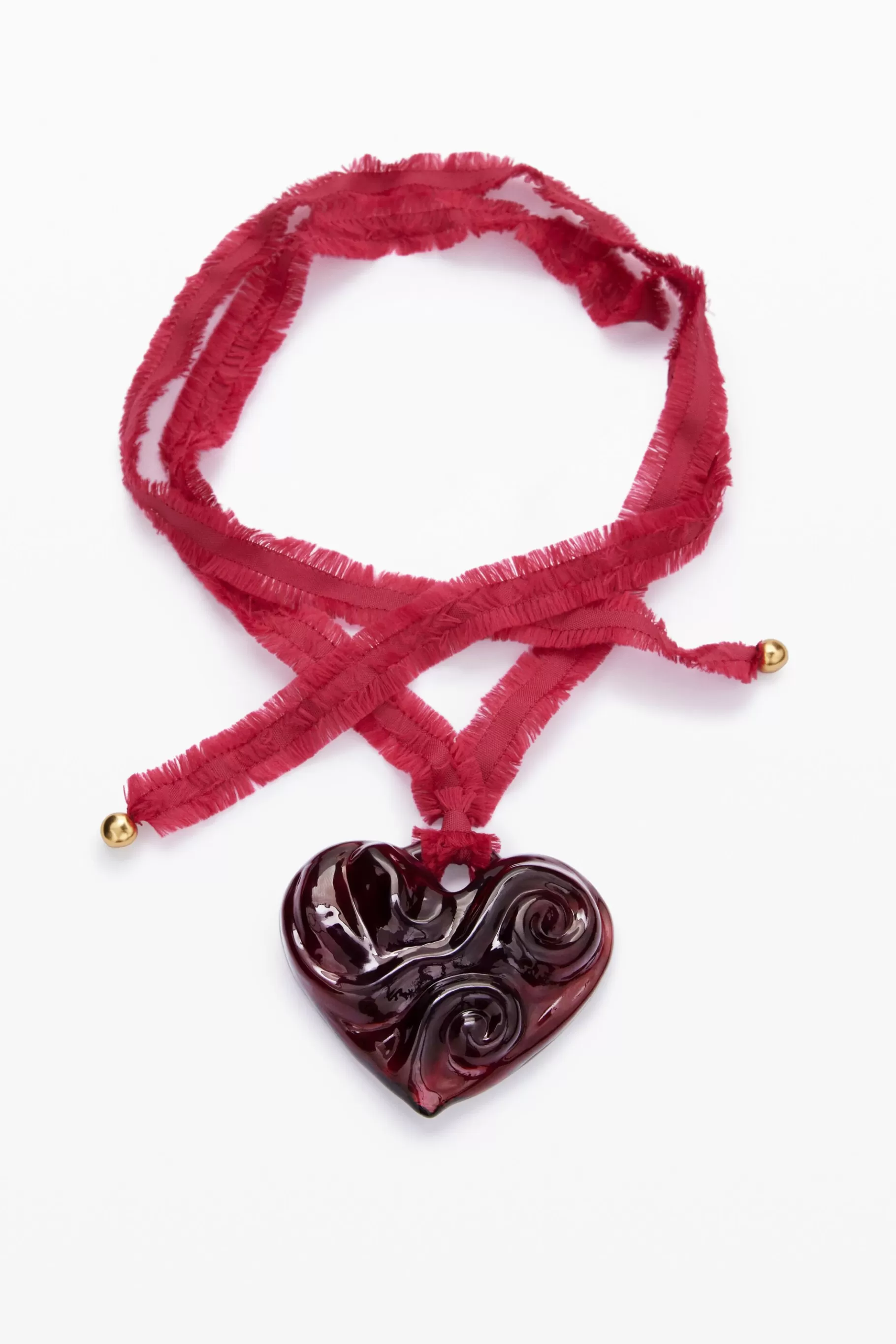 Desigual Colgante corazón cristal grande Zalio*Mujer Joyería