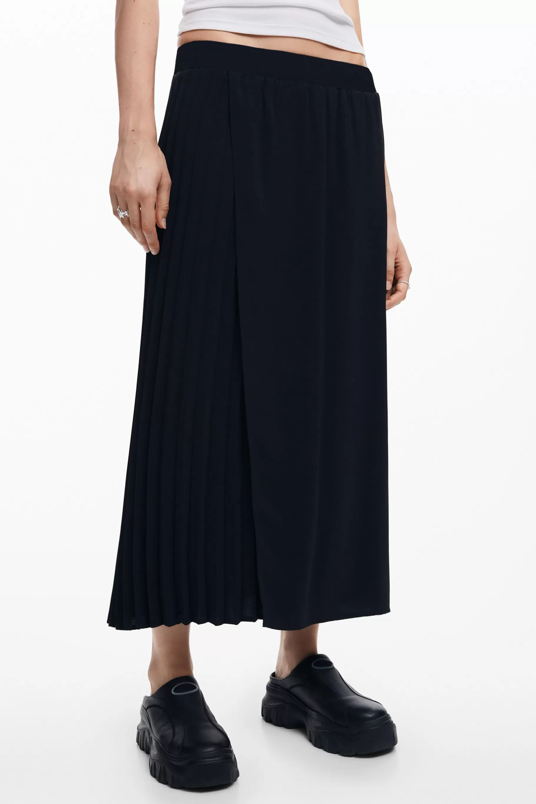 Desigual Falda midi pliegues*Mujer Faldas Y Shorts