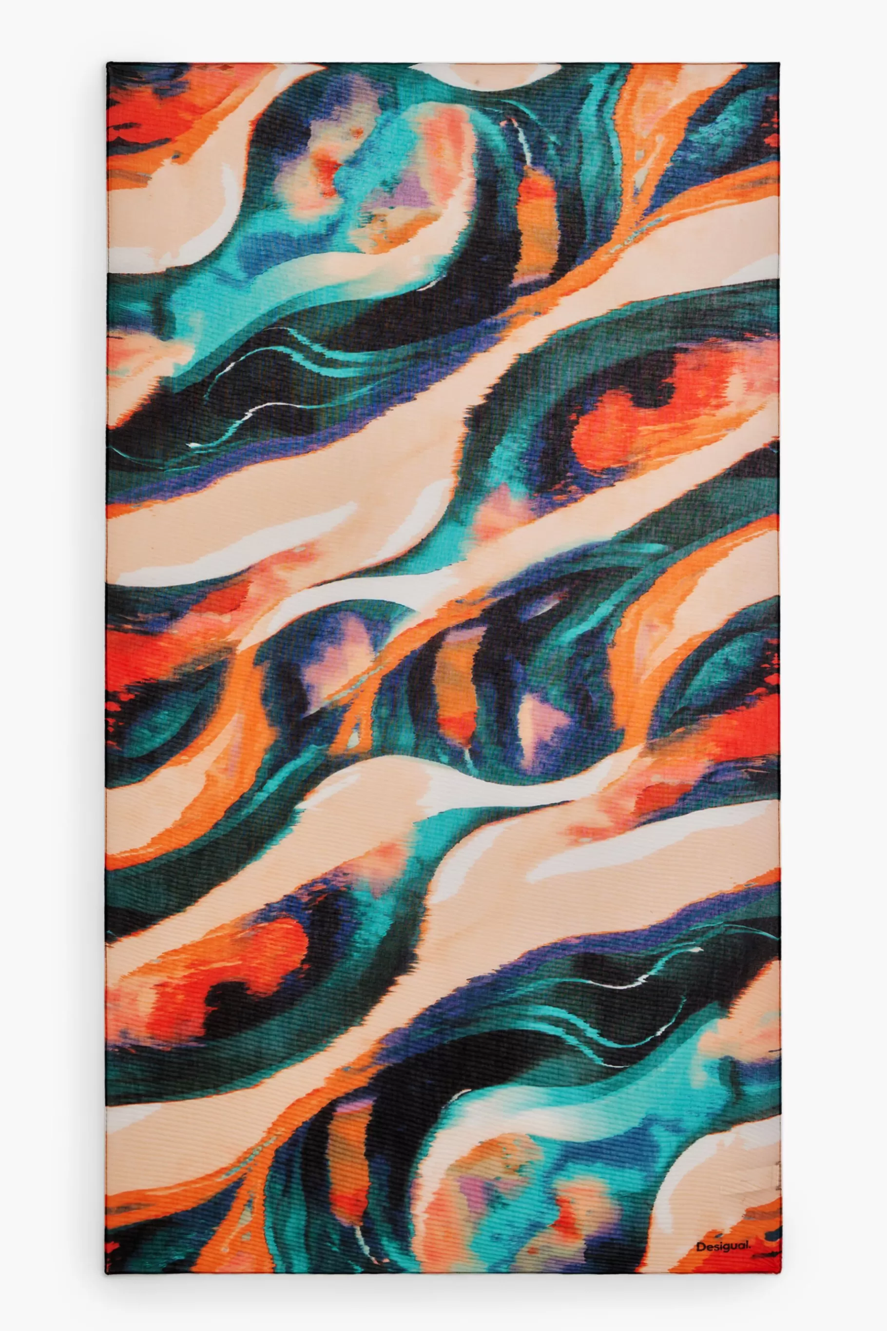 Desigual Foulard rectangular estampado*Mujer Bufandas Y Pañuelos
