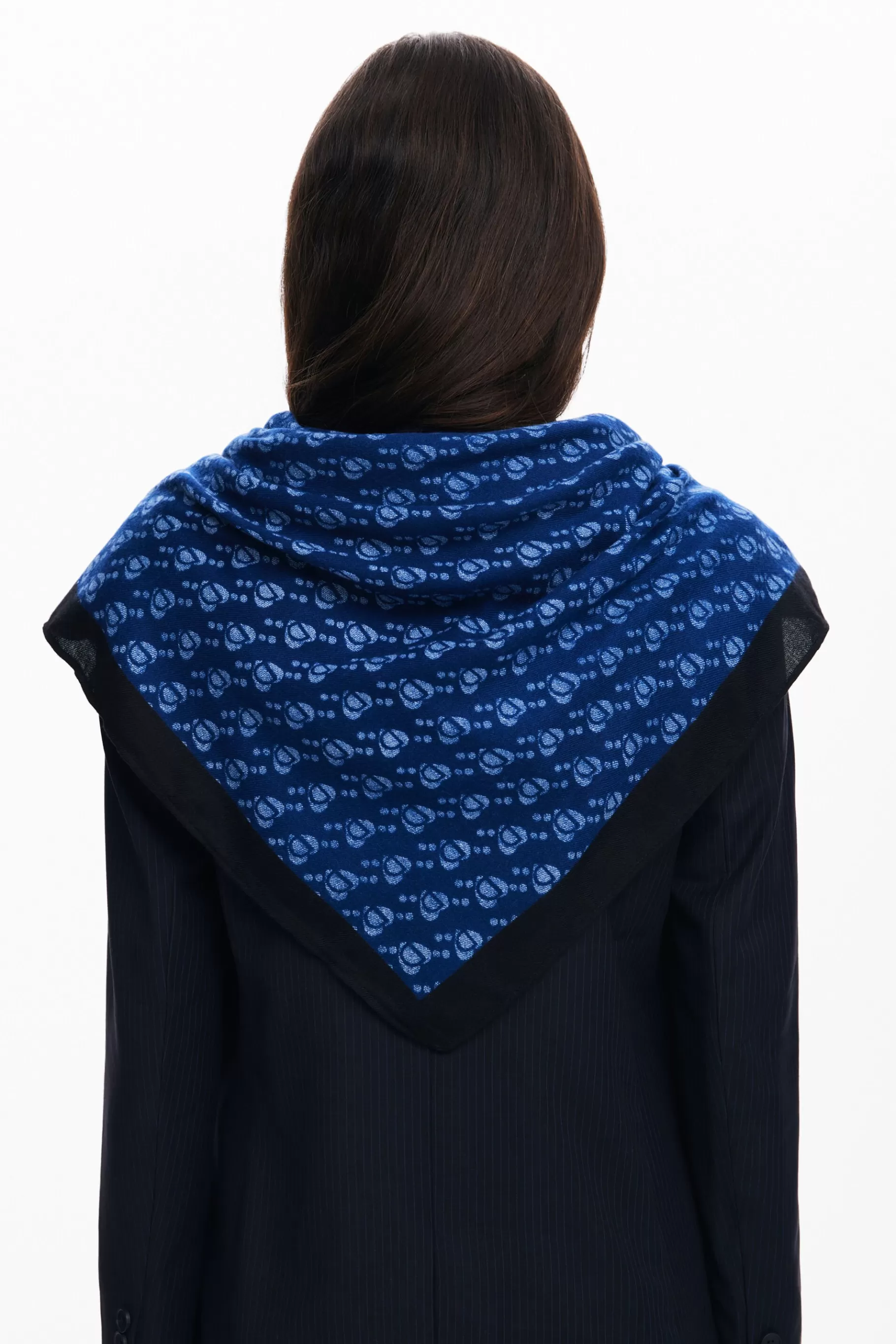 Desigual Foulard rectangular logo *Mujer Bufandas Y Pañuelos