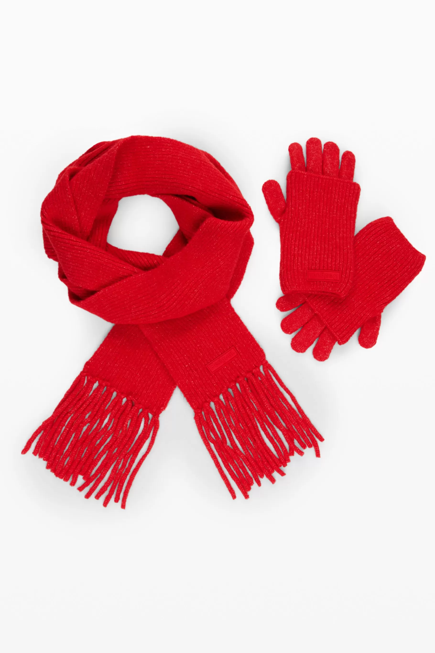 Desigual Pack guantes y bufanda*Mujer Bufandas Y Pañuelos | Ropa De Punto