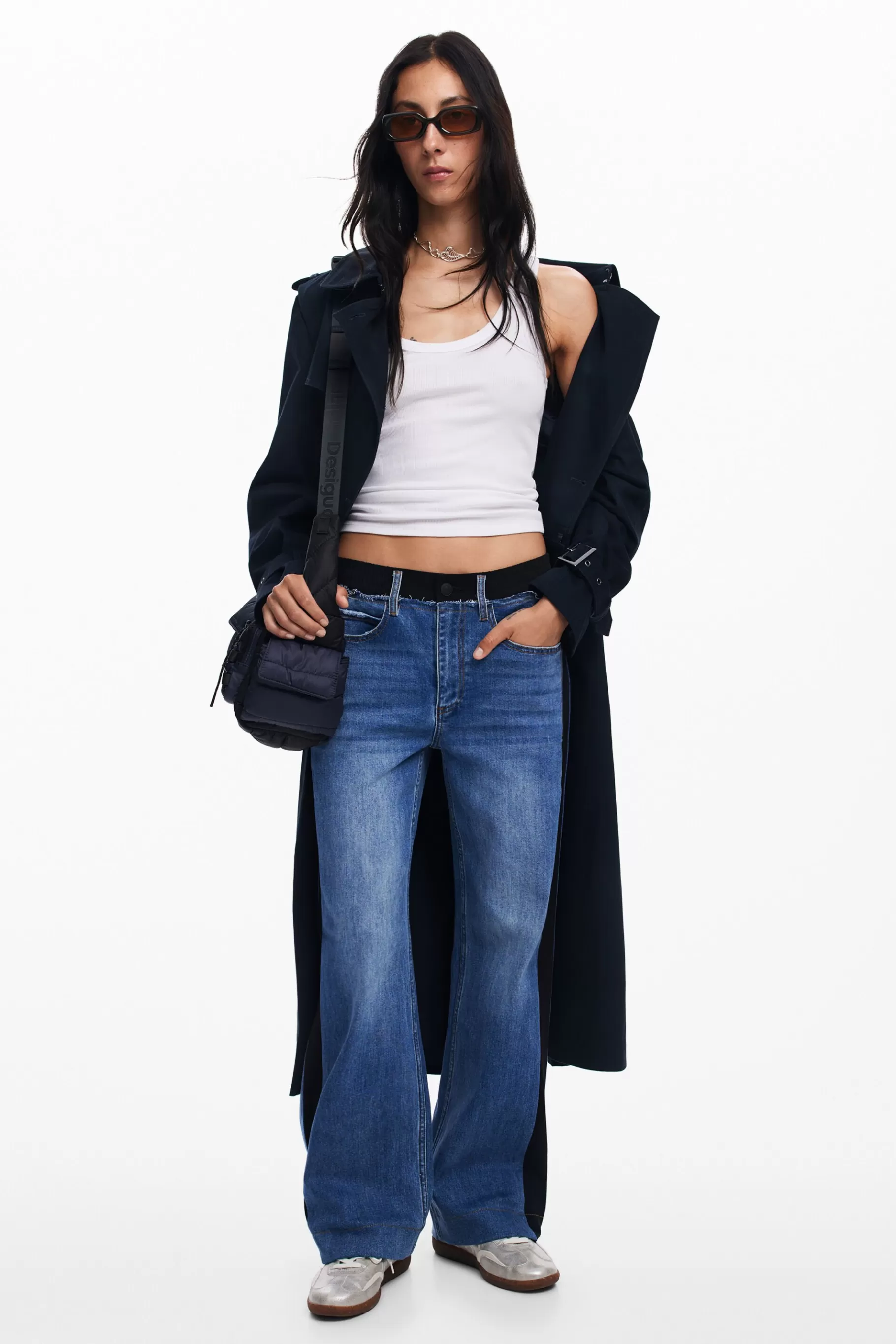 Desigual Pantalón vaquero combinado*Mujer Vaqueros | Pantalones