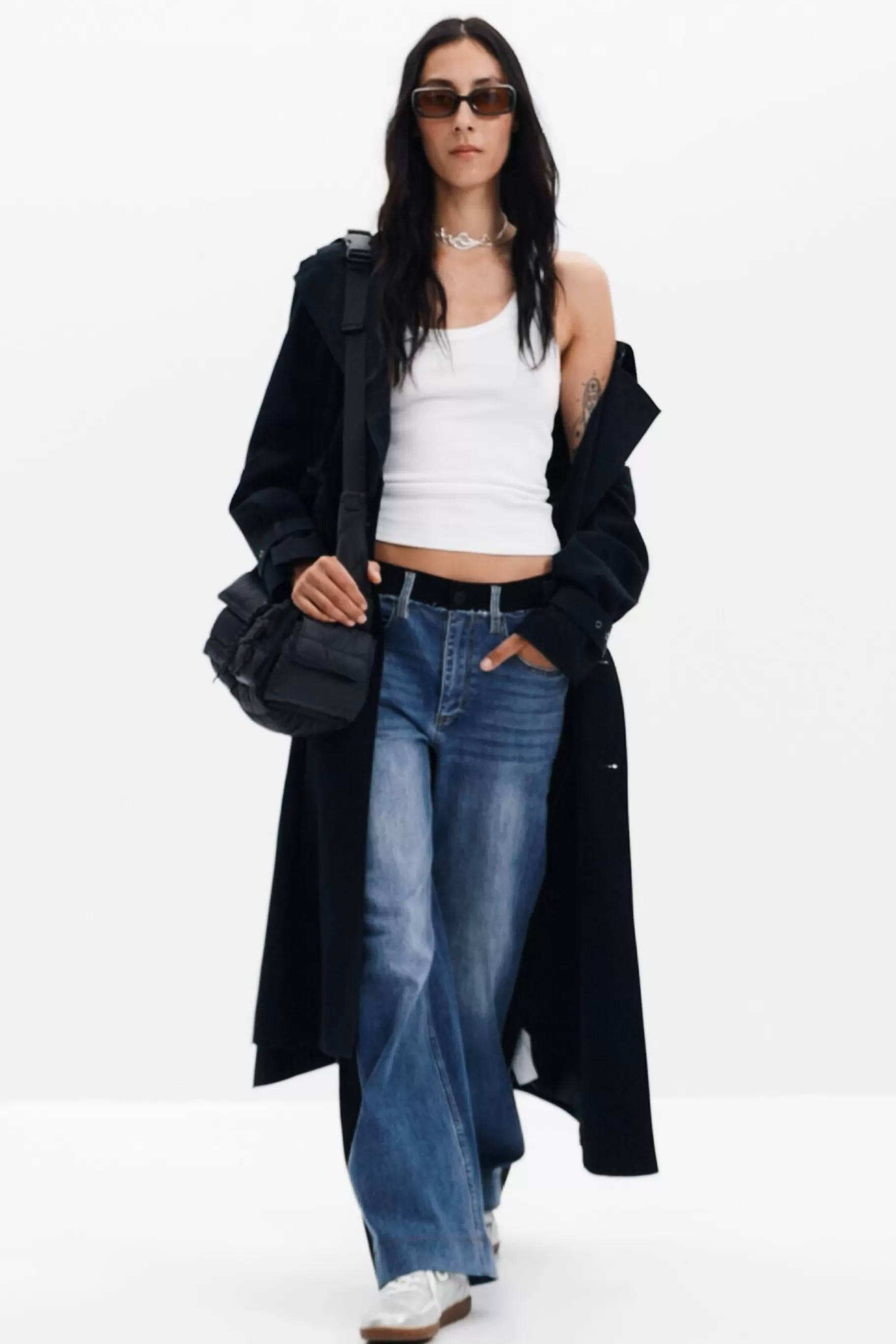Desigual Pantalón vaquero combinado*Mujer Vaqueros | Pantalones