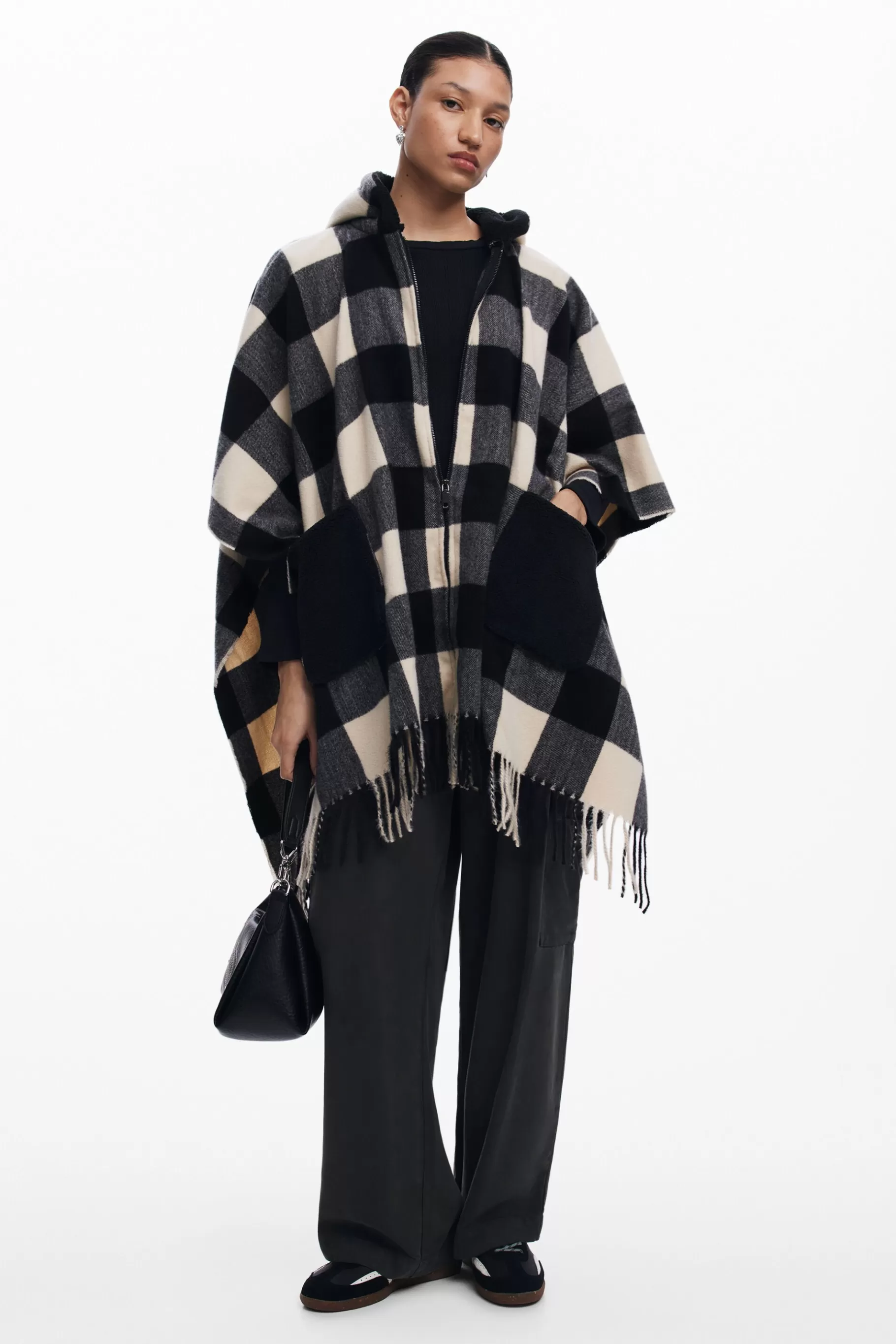 Desigual Poncho*Mujer Bufandas Y Pañuelos | Ponchos