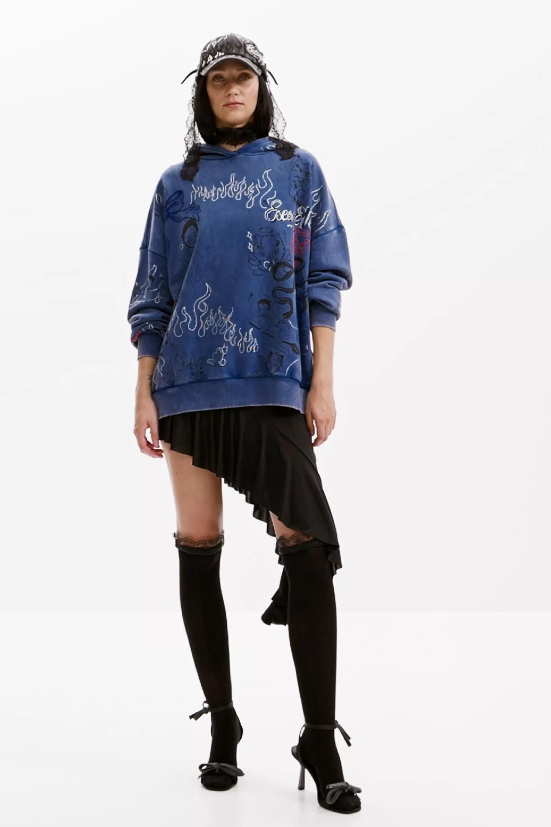 Desigual Sudadera María Escoté*Mujer Sudaderas | Jerséis
