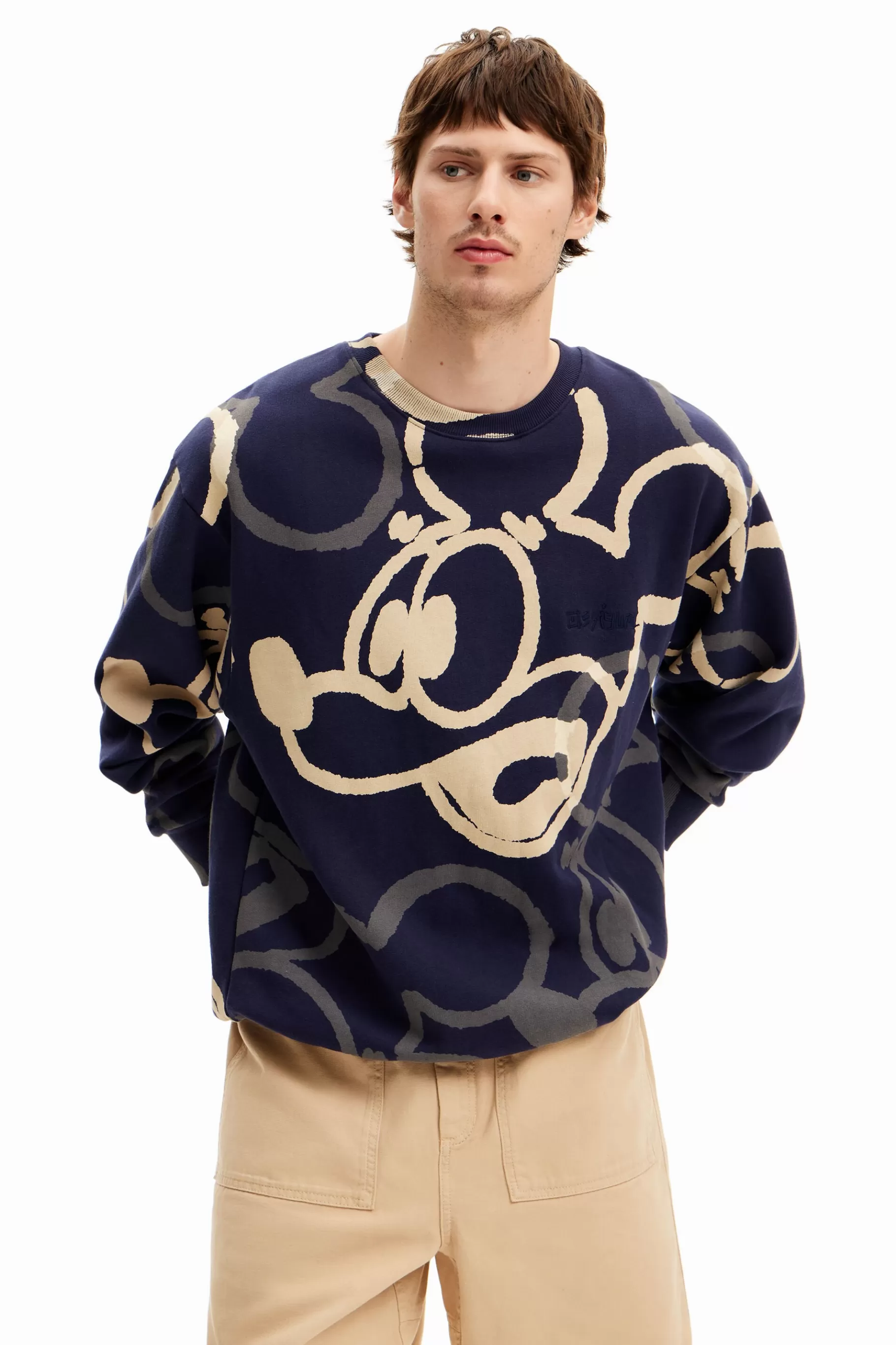 Desigual Sudadera Mickey*Hombre Jerséis Y Sudaderas