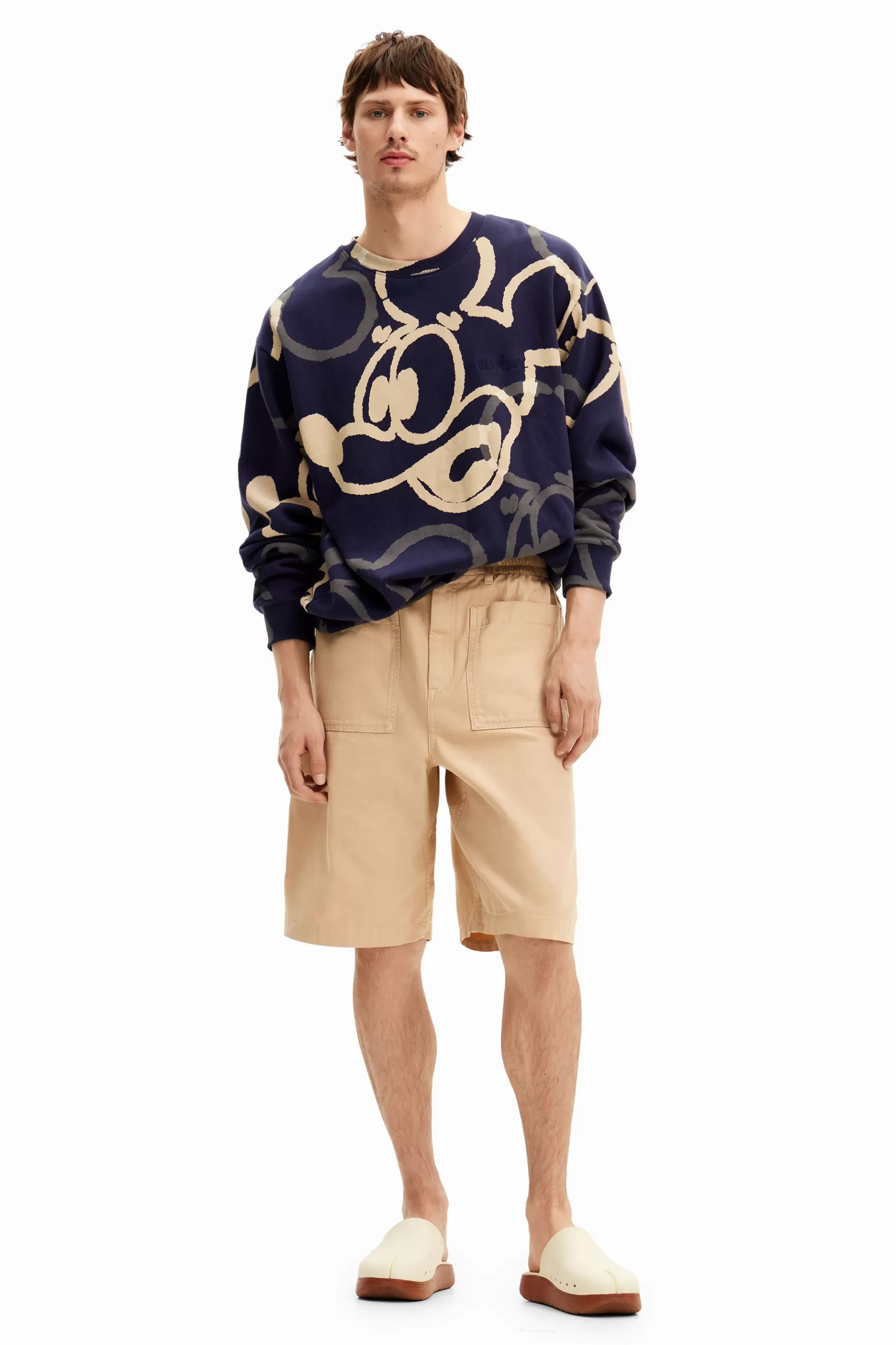 Desigual Sudadera Mickey*Hombre Jerséis Y Sudaderas
