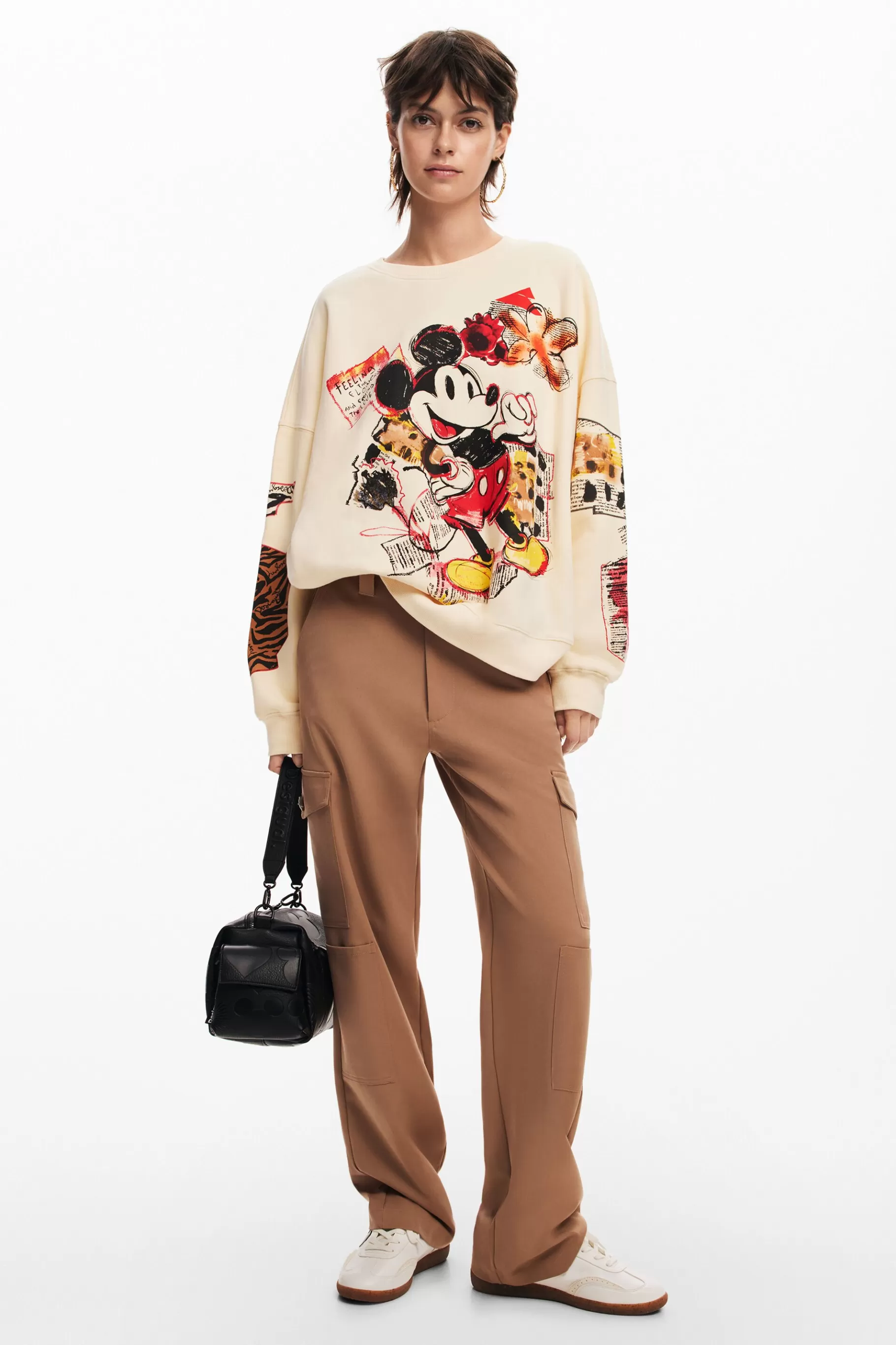 Desigual Sudadera Mickey Mouse*Mujer Sudaderas | Jerséis