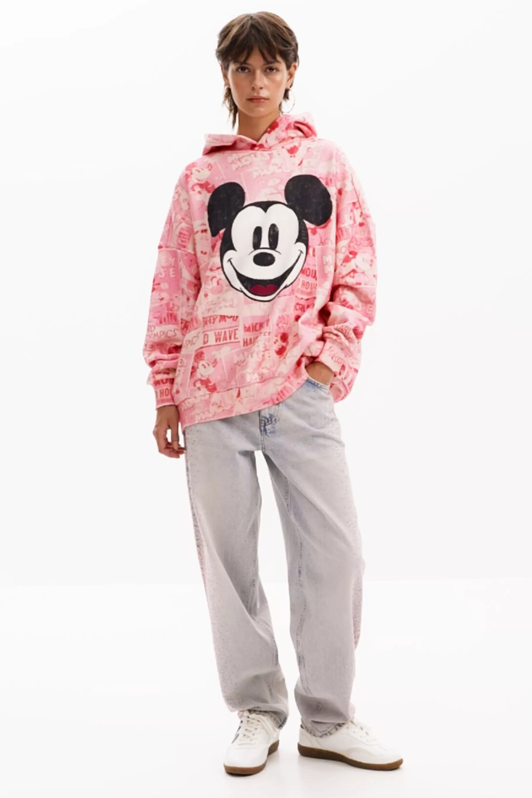 Desigual Sudadera Mickey Mouse cordón*Mujer Sudaderas | Jerséis