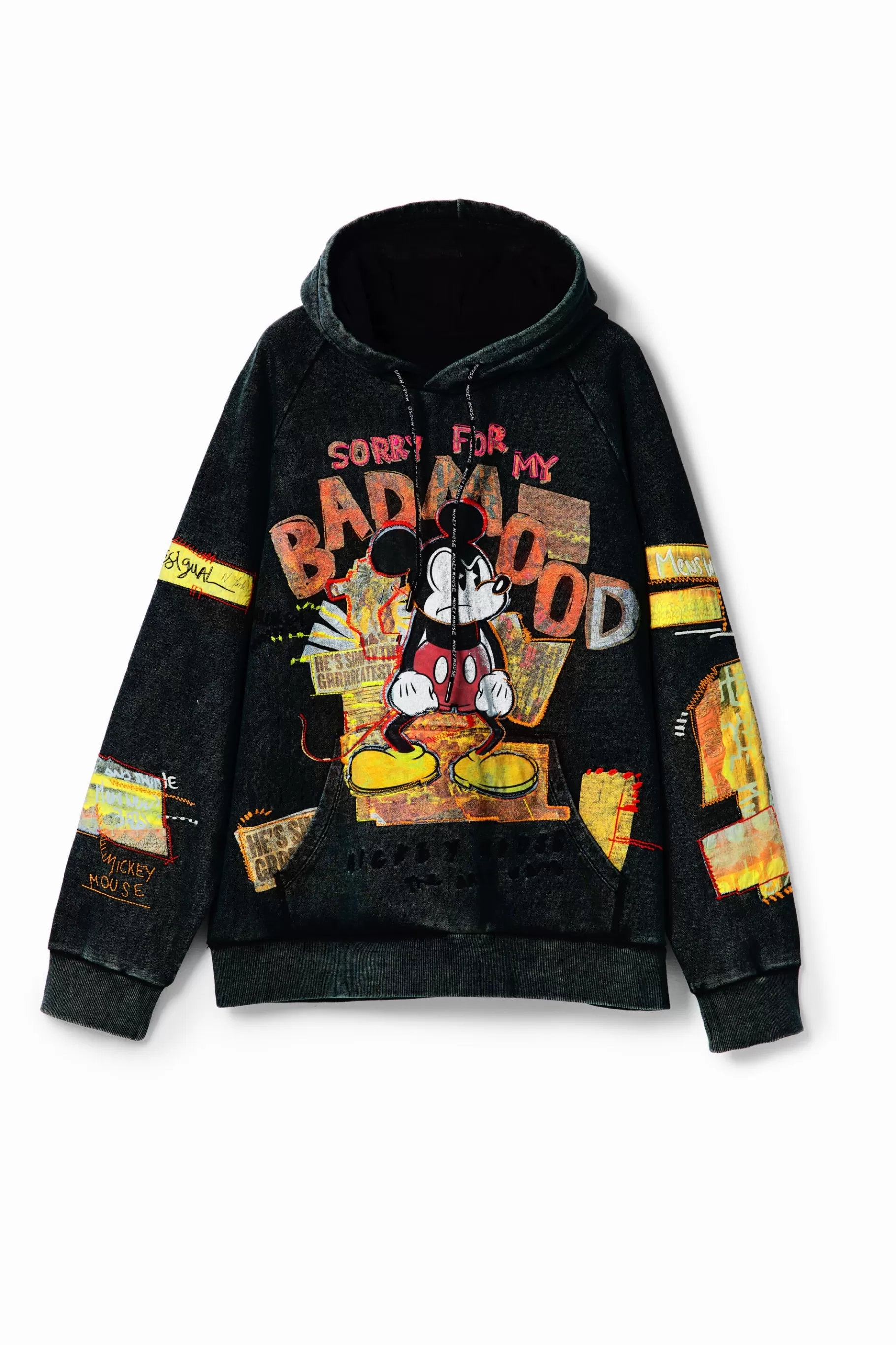 Desigual Sudadera Mickey Mouse patchwork*Hombre Jerséis Y Sudaderas