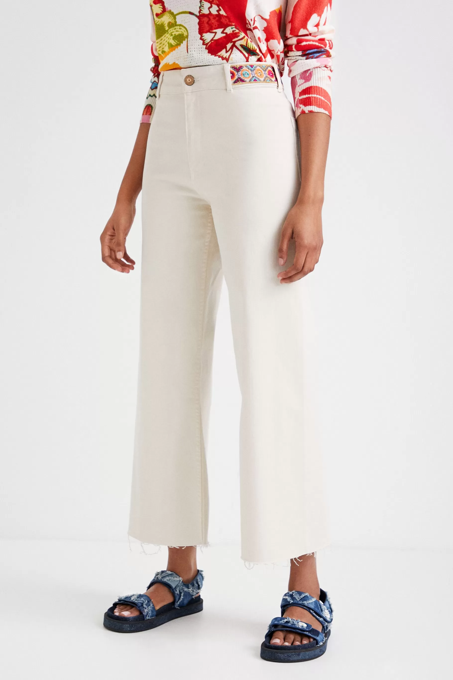 Desigual Vaquero Culotte cropped*Mujer Vaqueros