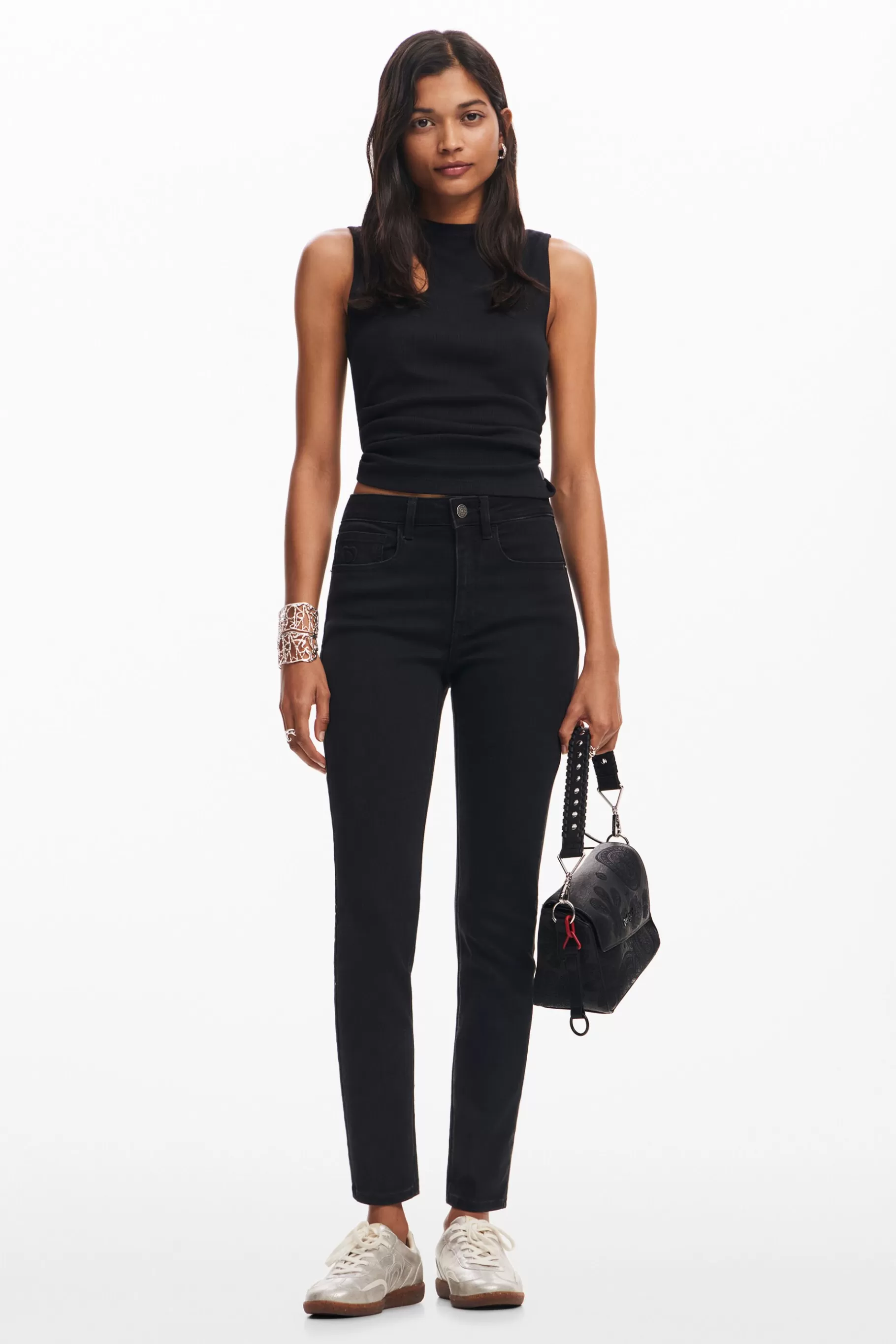 Desigual Vaqueros denim slim*Mujer Vaqueros | Pantalones