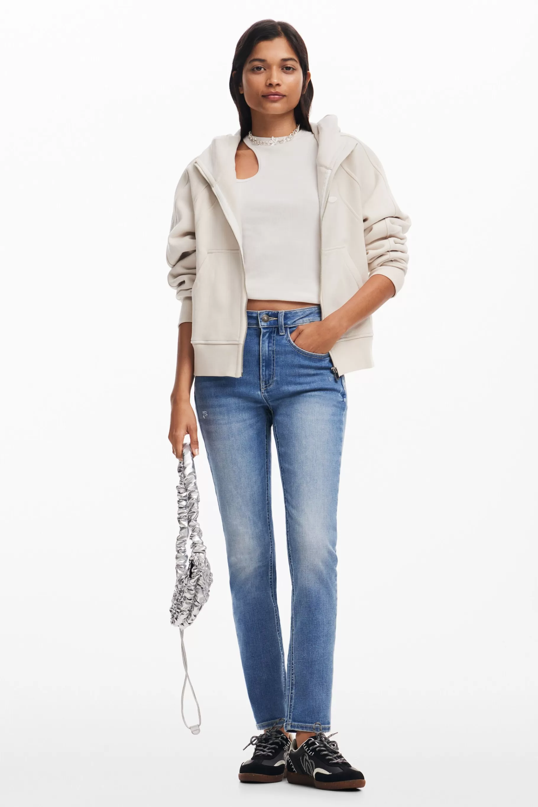 Desigual Vaqueros skinny lisos*Mujer Vaqueros | Pantalones