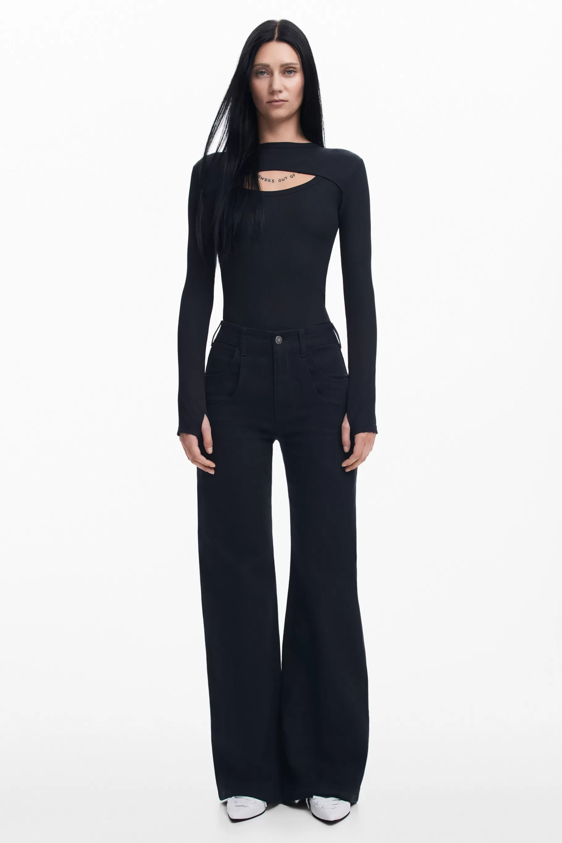 Desigual Vaqueros Wide Leg Maitrepierre*Mujer Vaqueros | Pantalones
