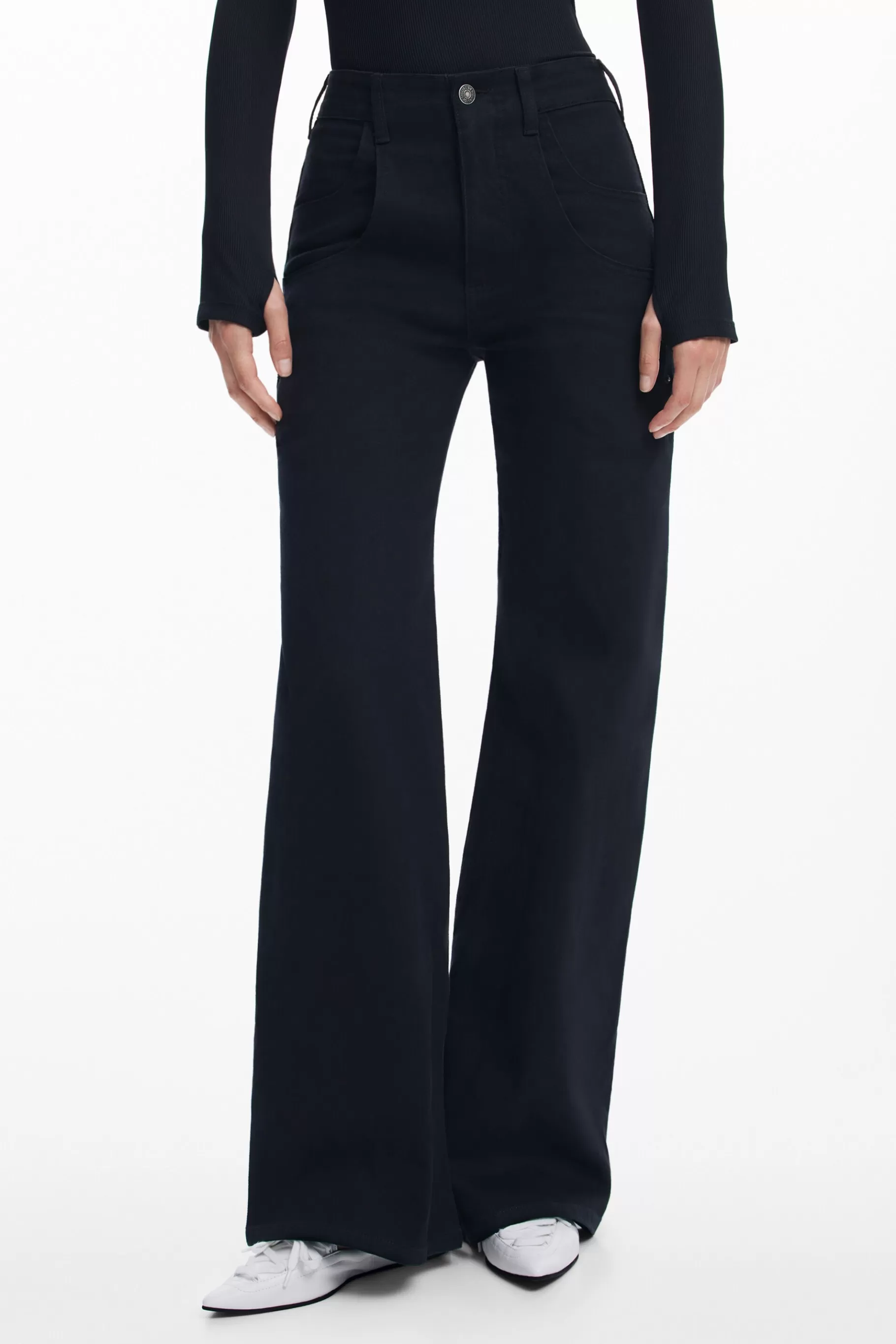 Desigual Vaqueros Wide Leg Maitrepierre*Mujer Vaqueros | Pantalones