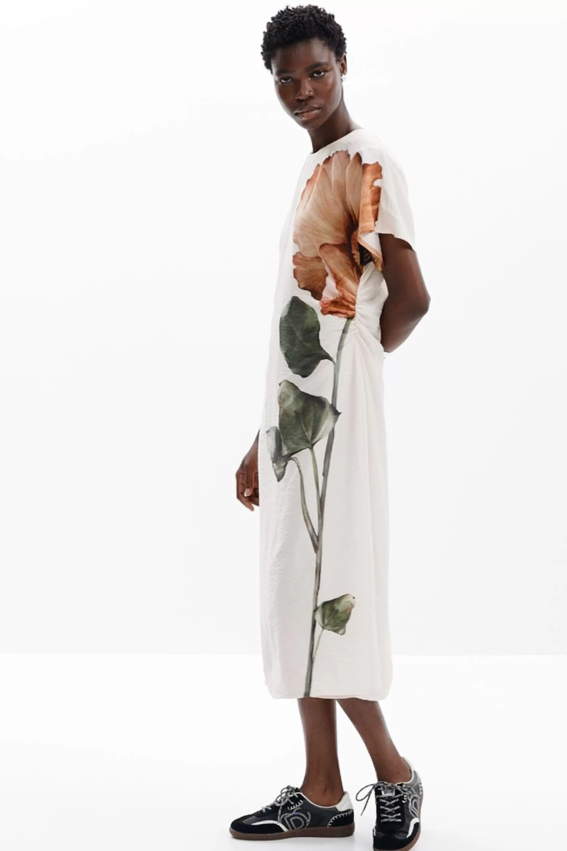Desigual Vestido flor*Mujer Vestidos Y Monos