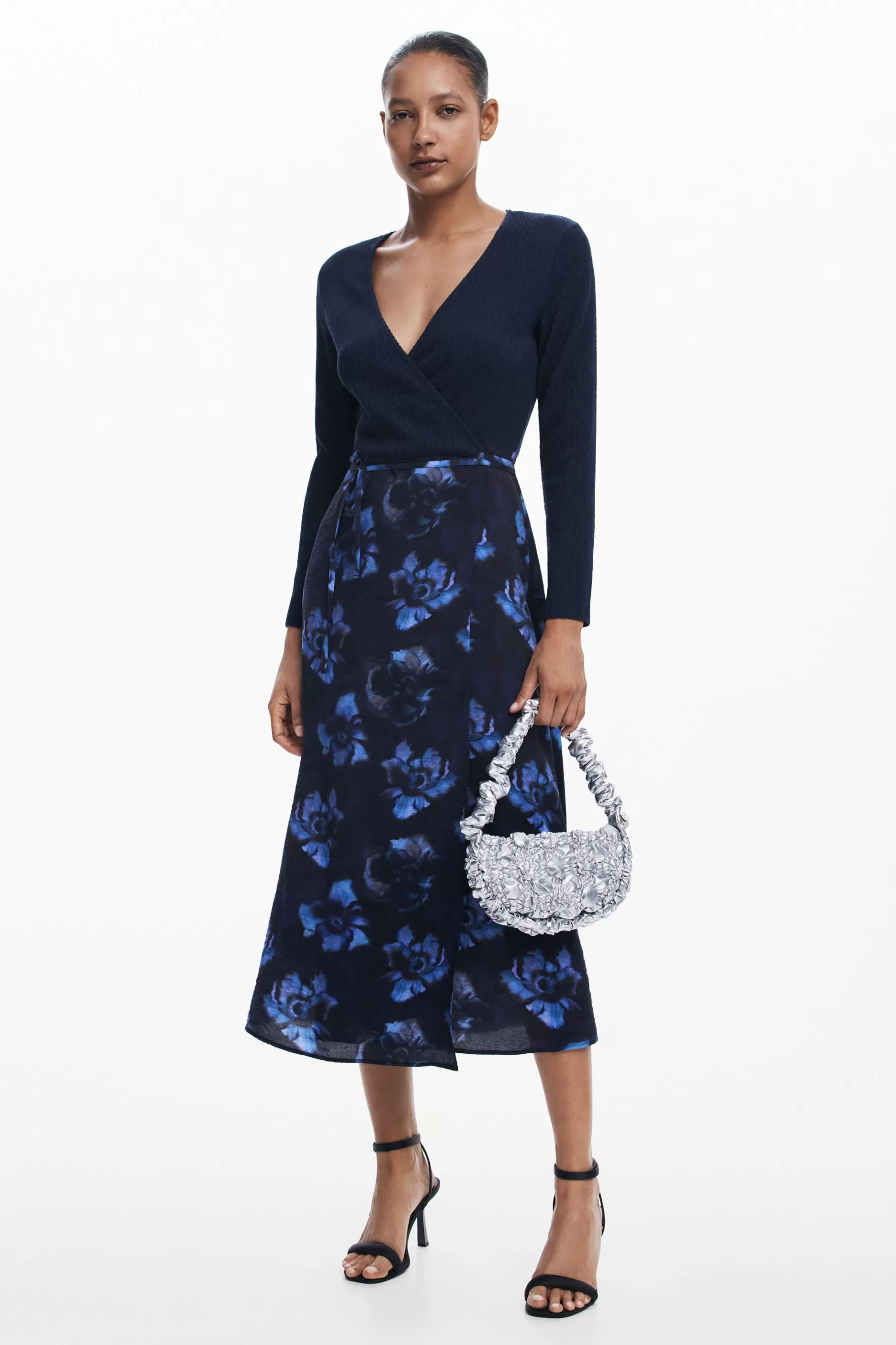 Desigual Vestido midi combinado*Mujer Vestidos Y Monos