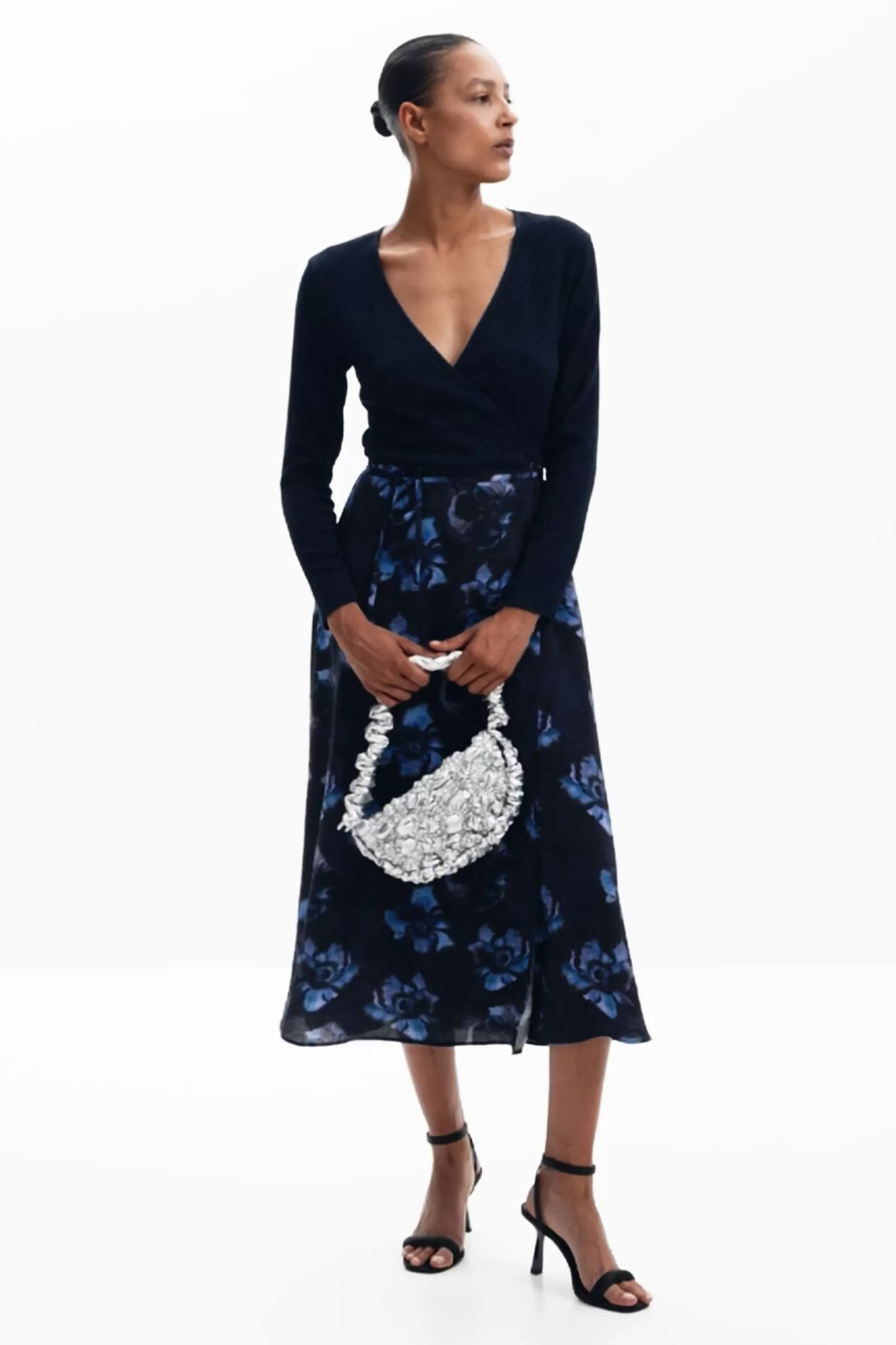 Desigual Vestido midi combinado*Mujer Vestidos Y Monos