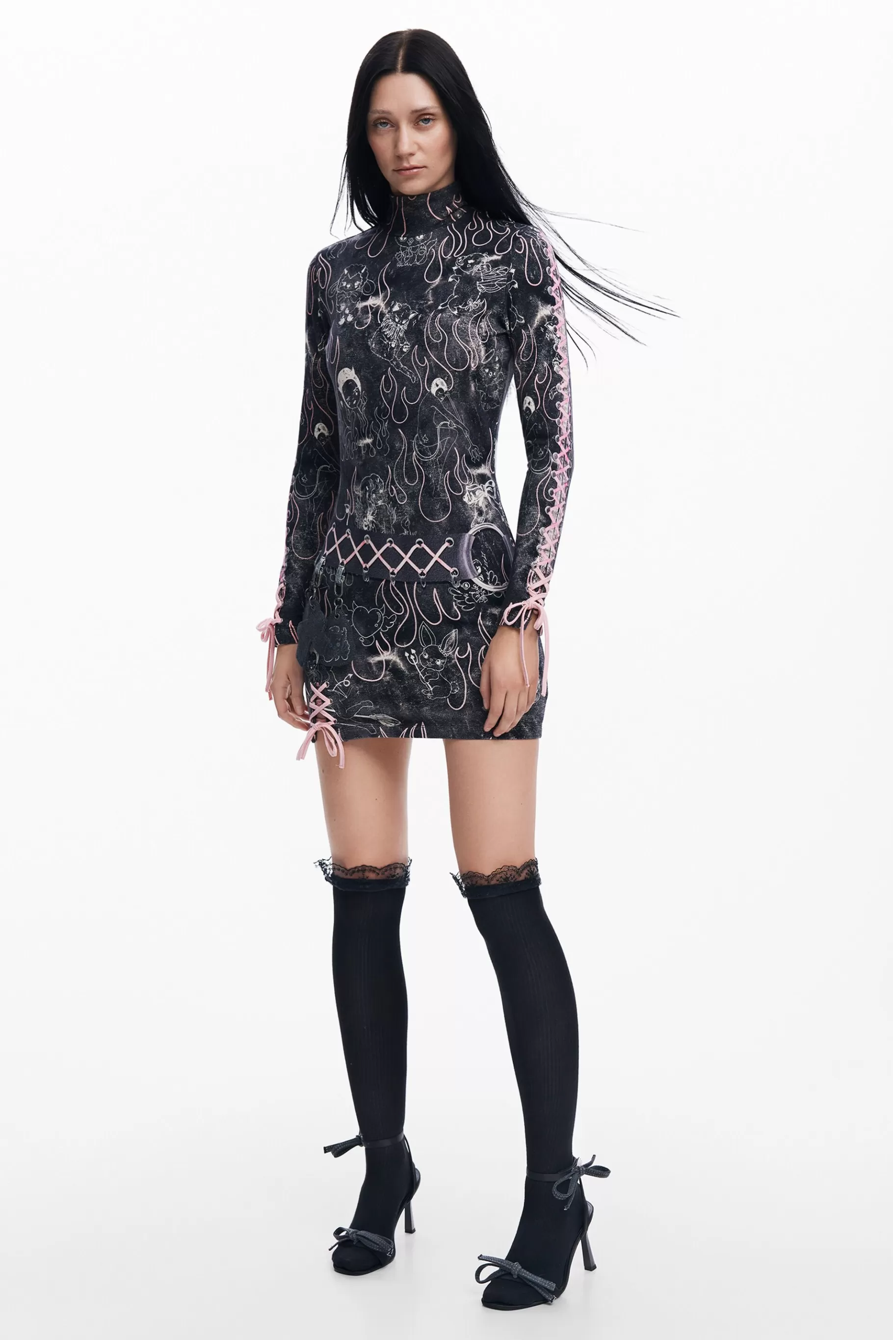 Desigual Vestido mini María Escoté*Mujer Vestidos Y Monos